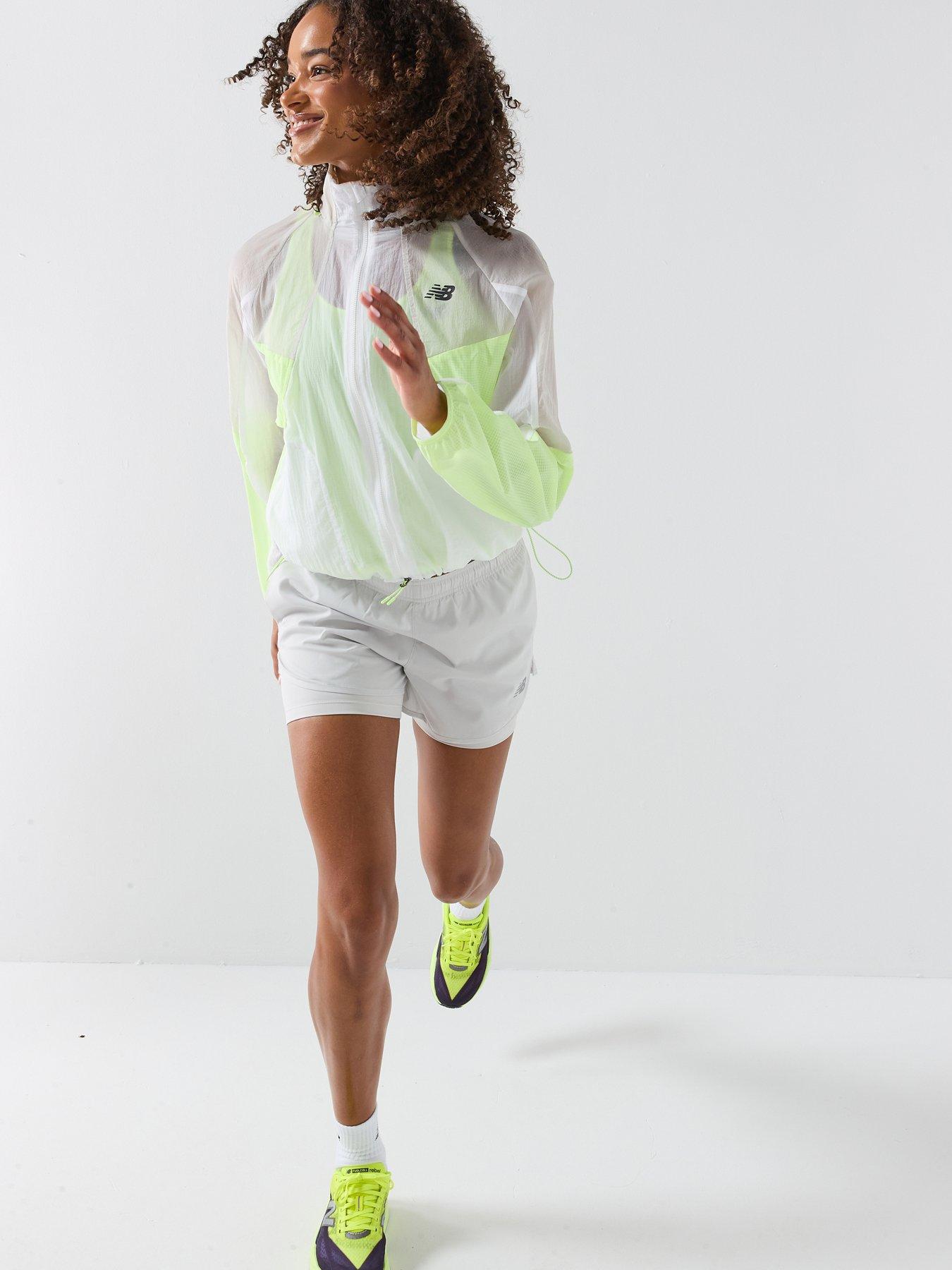 Image 3 of 6 of New Balance Womens Runnning Jacket - White