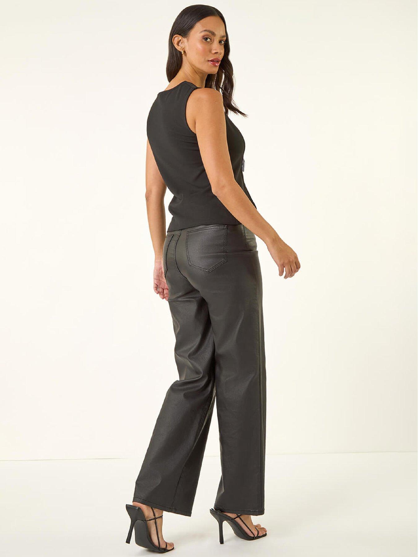 Image 2 of 5 of Roman Dusk Bow Detail Waistcoat - Black