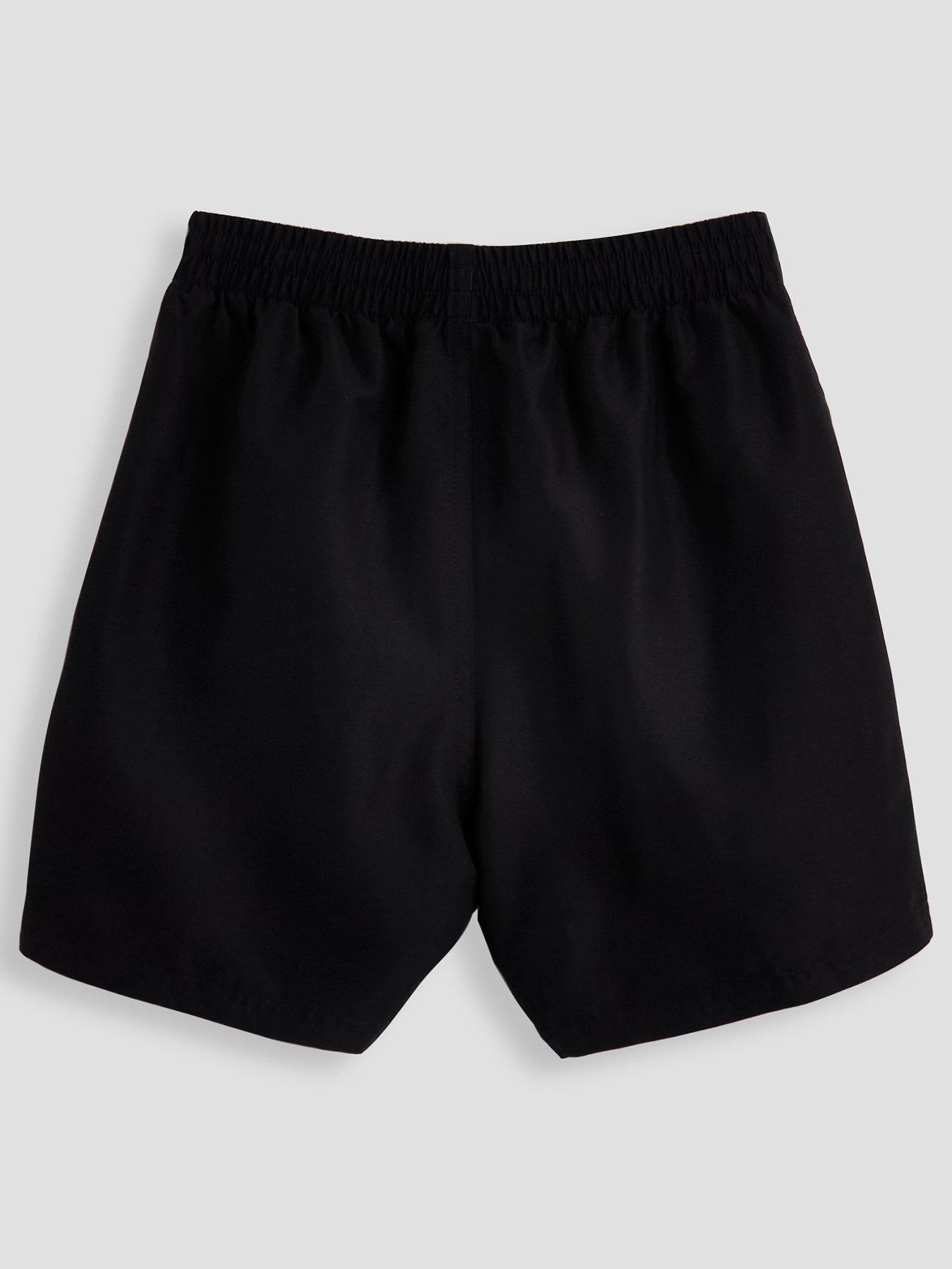 Image 2 of 4 of Nike Boys 4Inch Volley Swim Shorts - Black