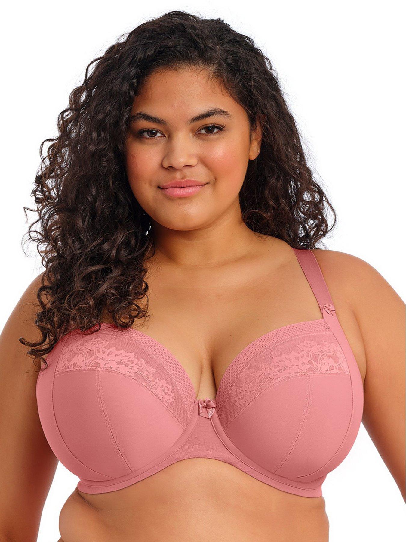 Image 1 of 2 of Elomi Nerina Underwire Stretch &nbsp;Plunge Bra - Dusty Rose