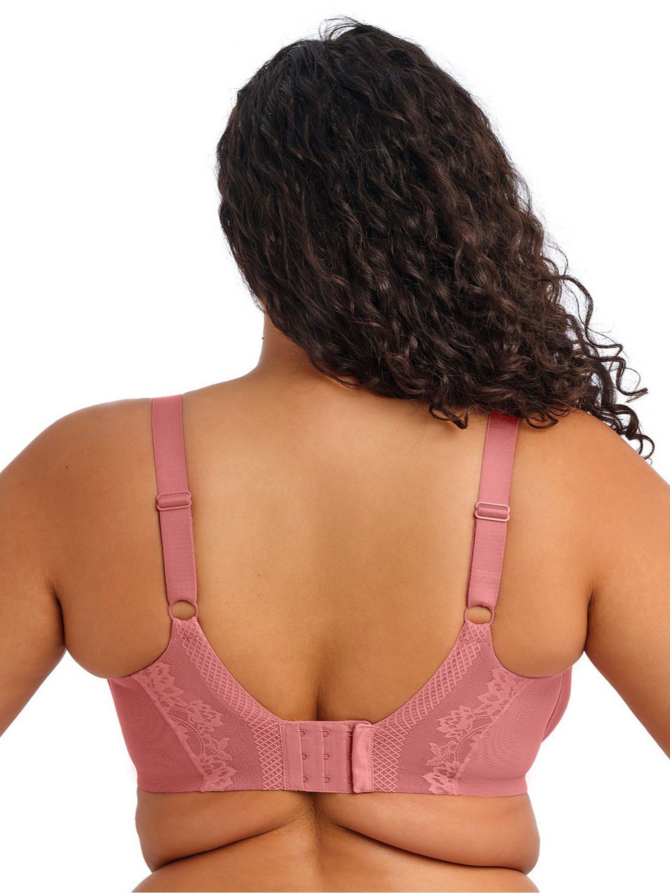 Image 2 of 2 of Elomi Nerina Underwire Stretch &nbsp;Plunge Bra - Dusty Rose