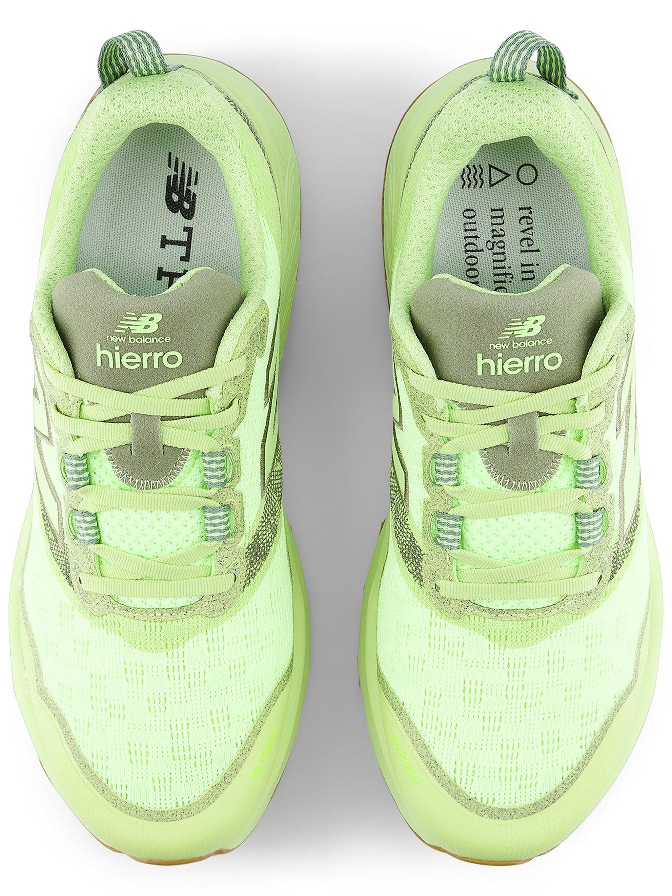 Image 4 of 7 of New Balance Mens Trail Running Hierro Trainers - Yellow