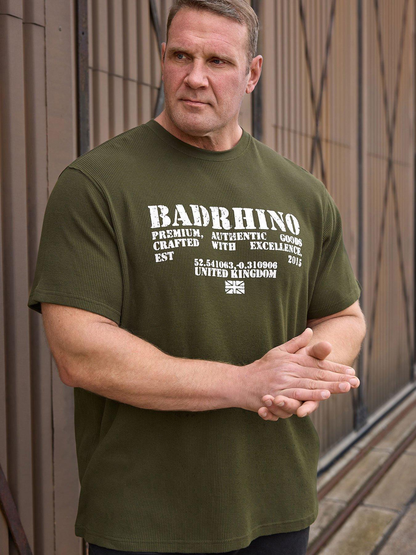 BadRhino Badrhino Embroidered Script T-shirt