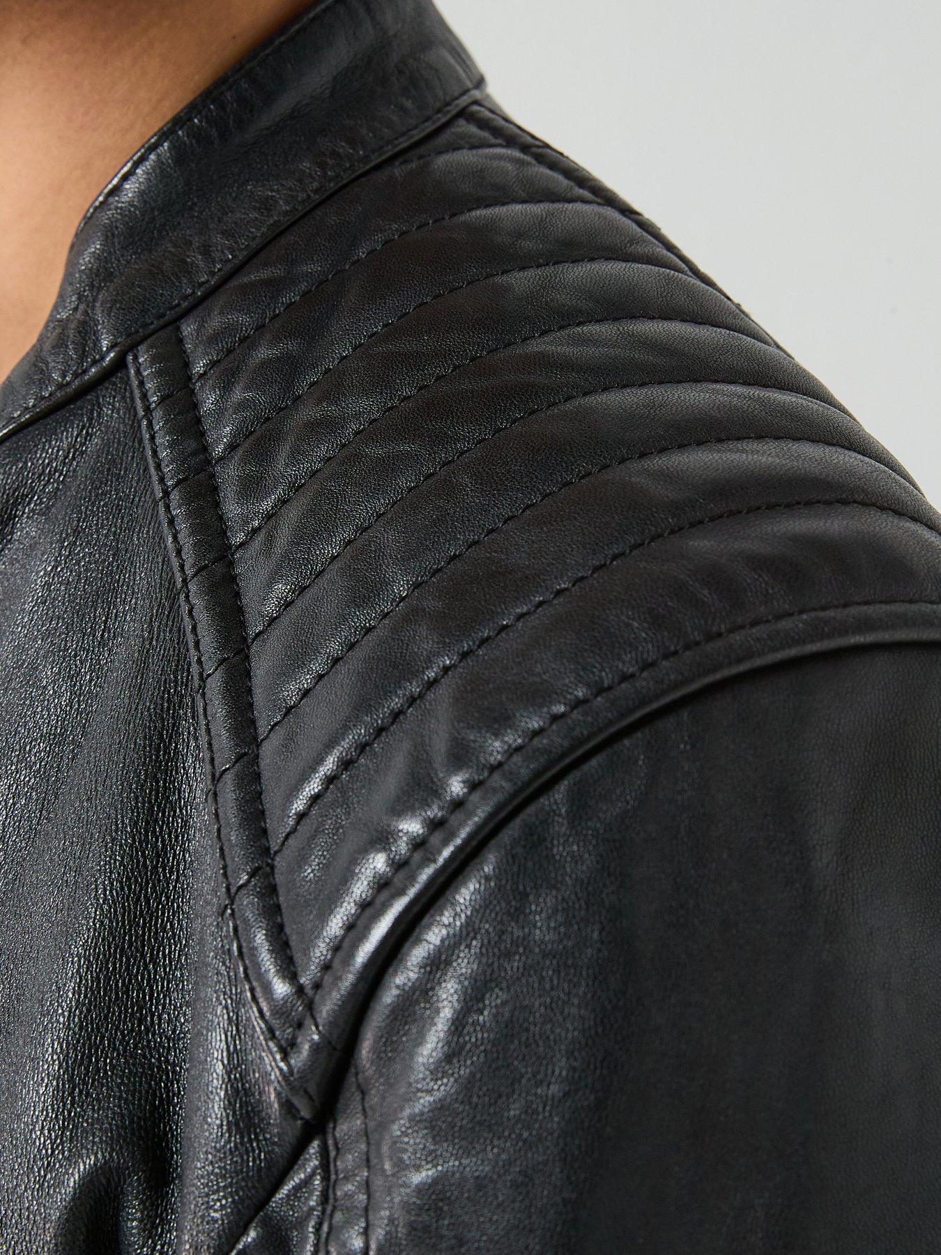 Image 6 of 6 of Belstaff V Racer Leather Jacket - Black