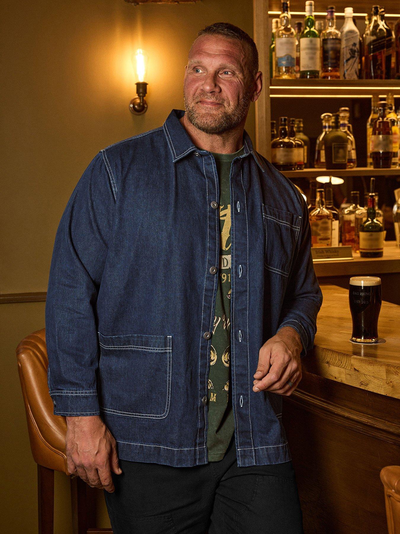 BadRhino Denim Shacket - Blue