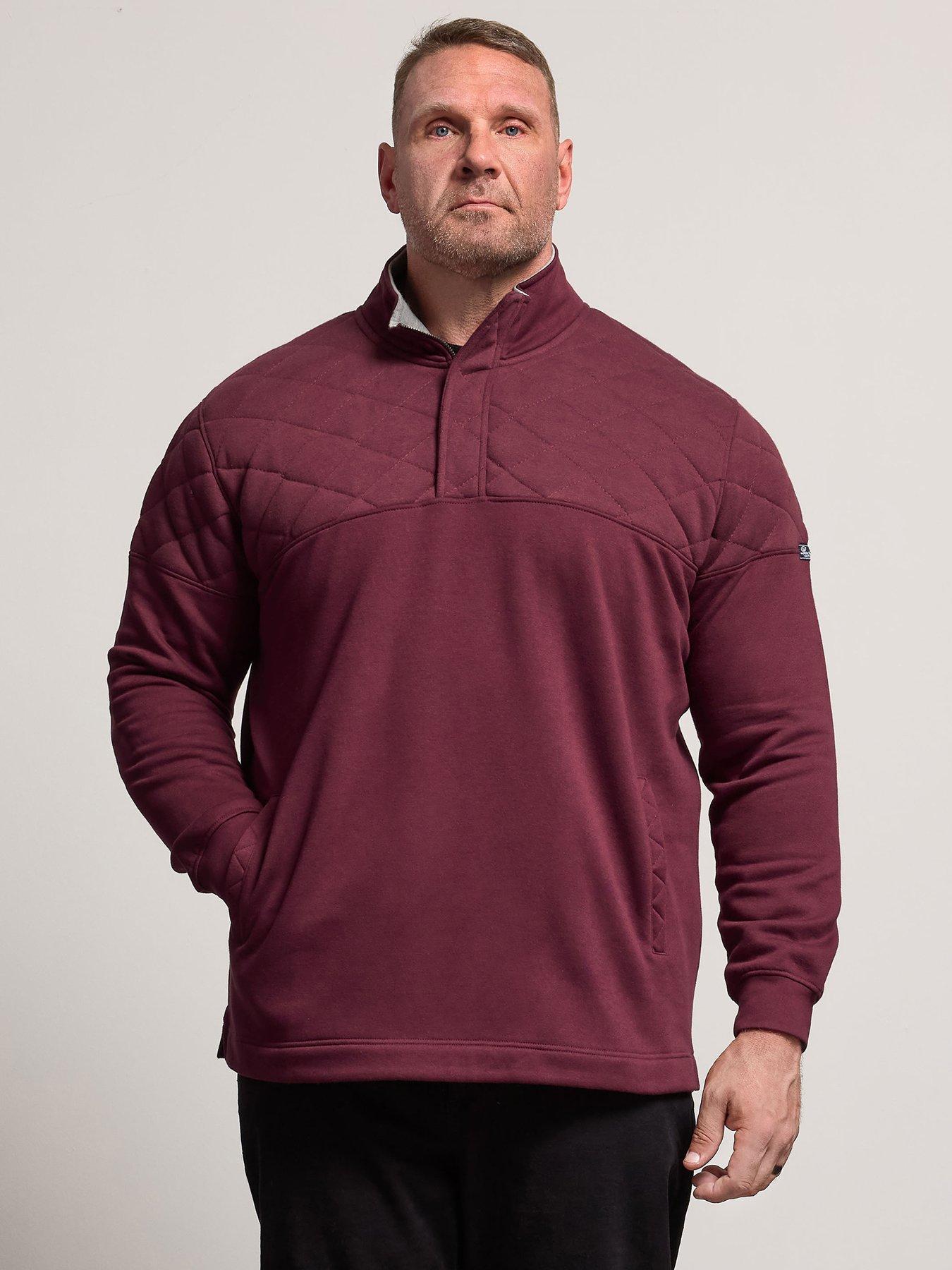 BadRhino Badrhino Qulited Half Zip Sweatshirt