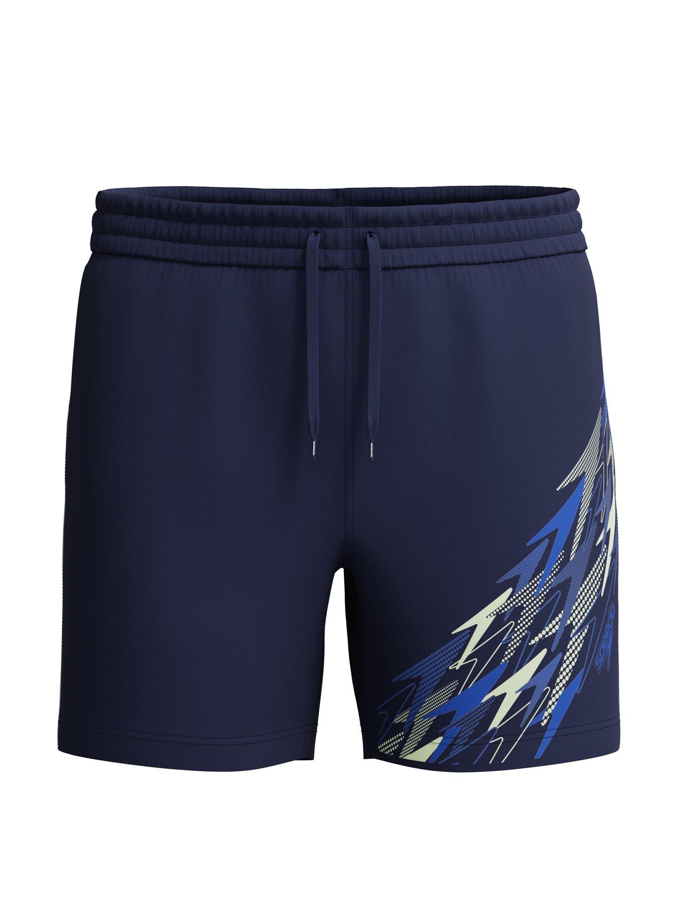 Speedo Mens Medley Logo 16Inch Swim Shorts - Blue