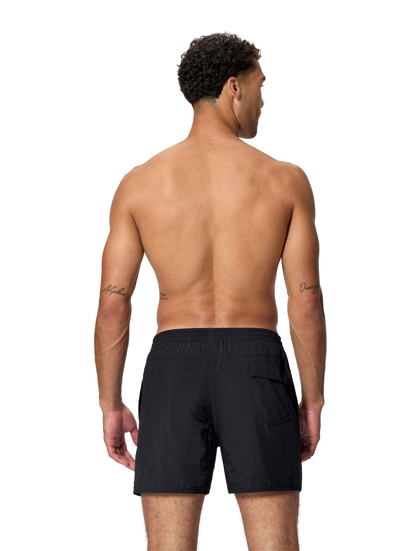Image 2 of 5 of Speedo Mens Medley Logo 16Inch Swim Shorts - Dark Grey