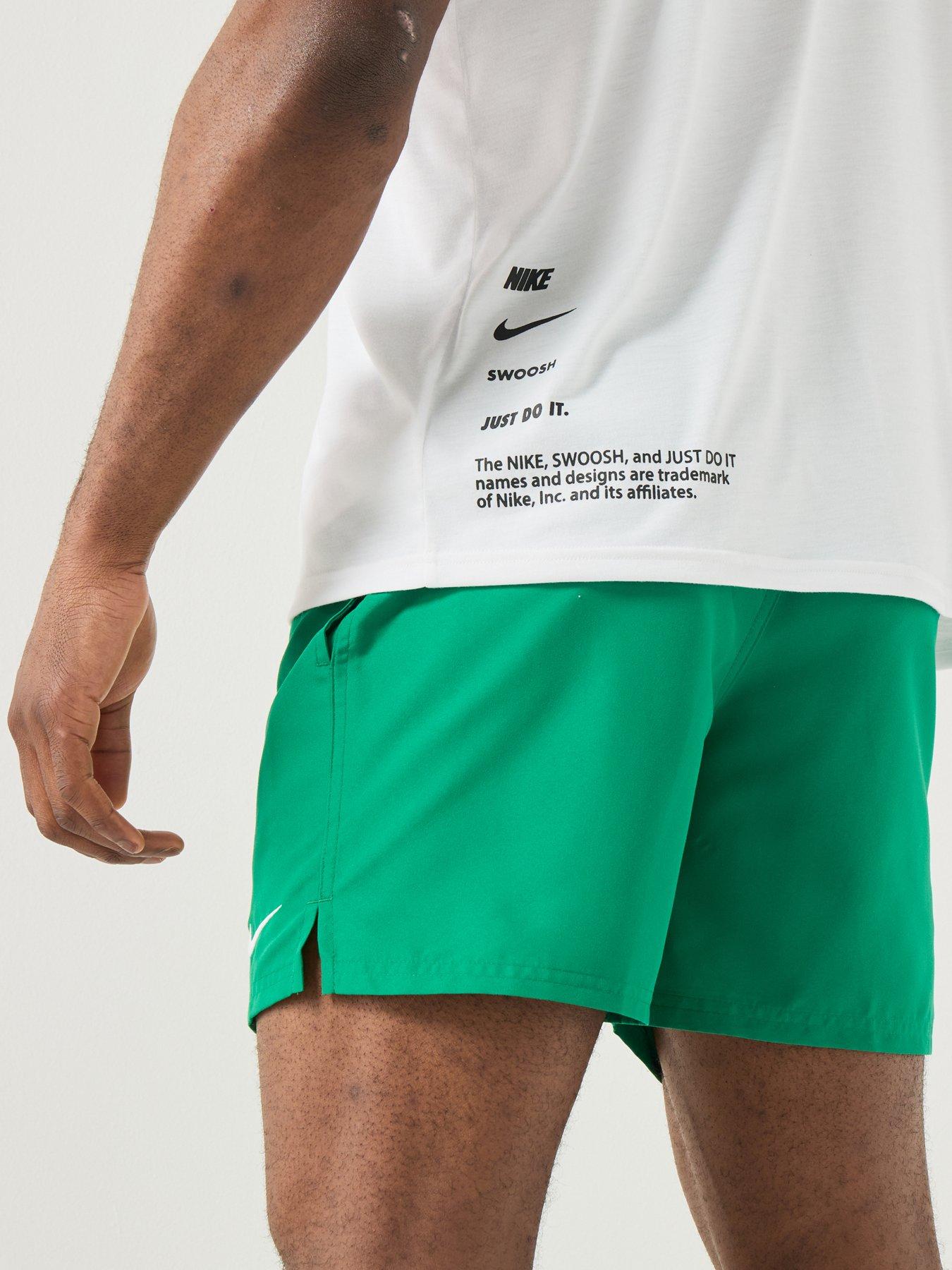 Image 5 of 5 of Nike Mens Short Sleeve Hydroguard T Shirt - White