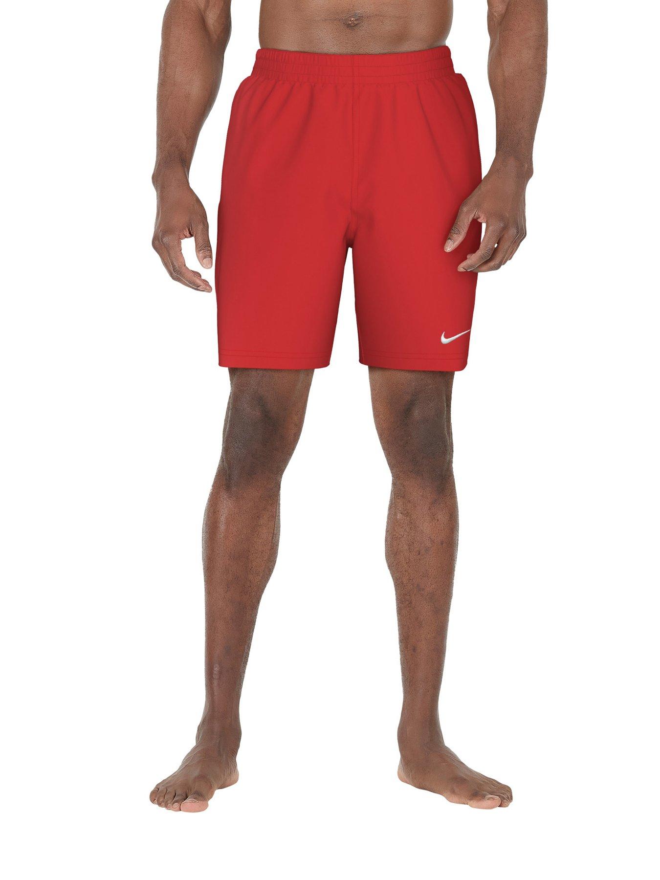 Nike Mens 5Inch Volley Swim Short - Red