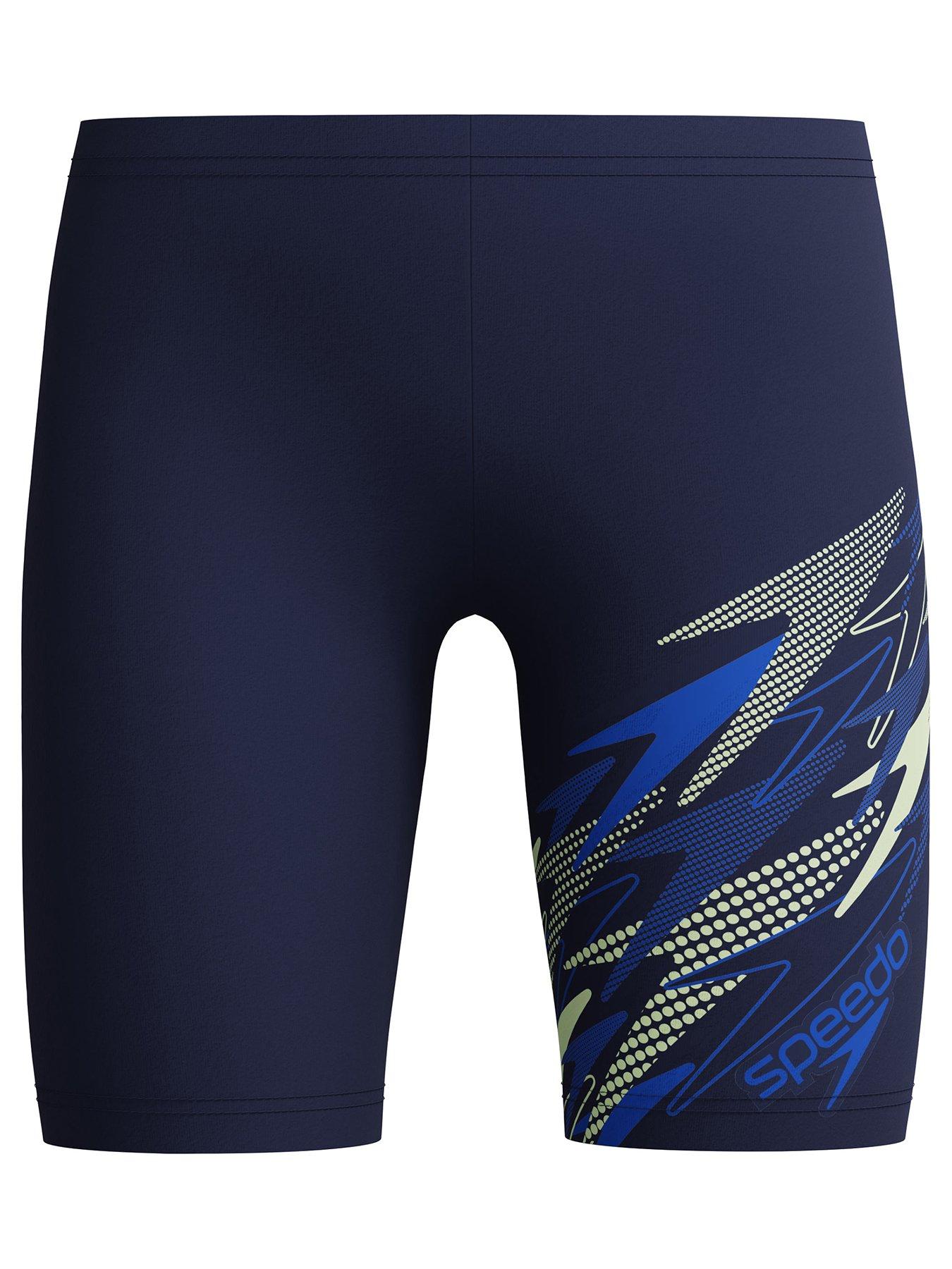 Speedo Boys Medley Logo Jammer - Blue