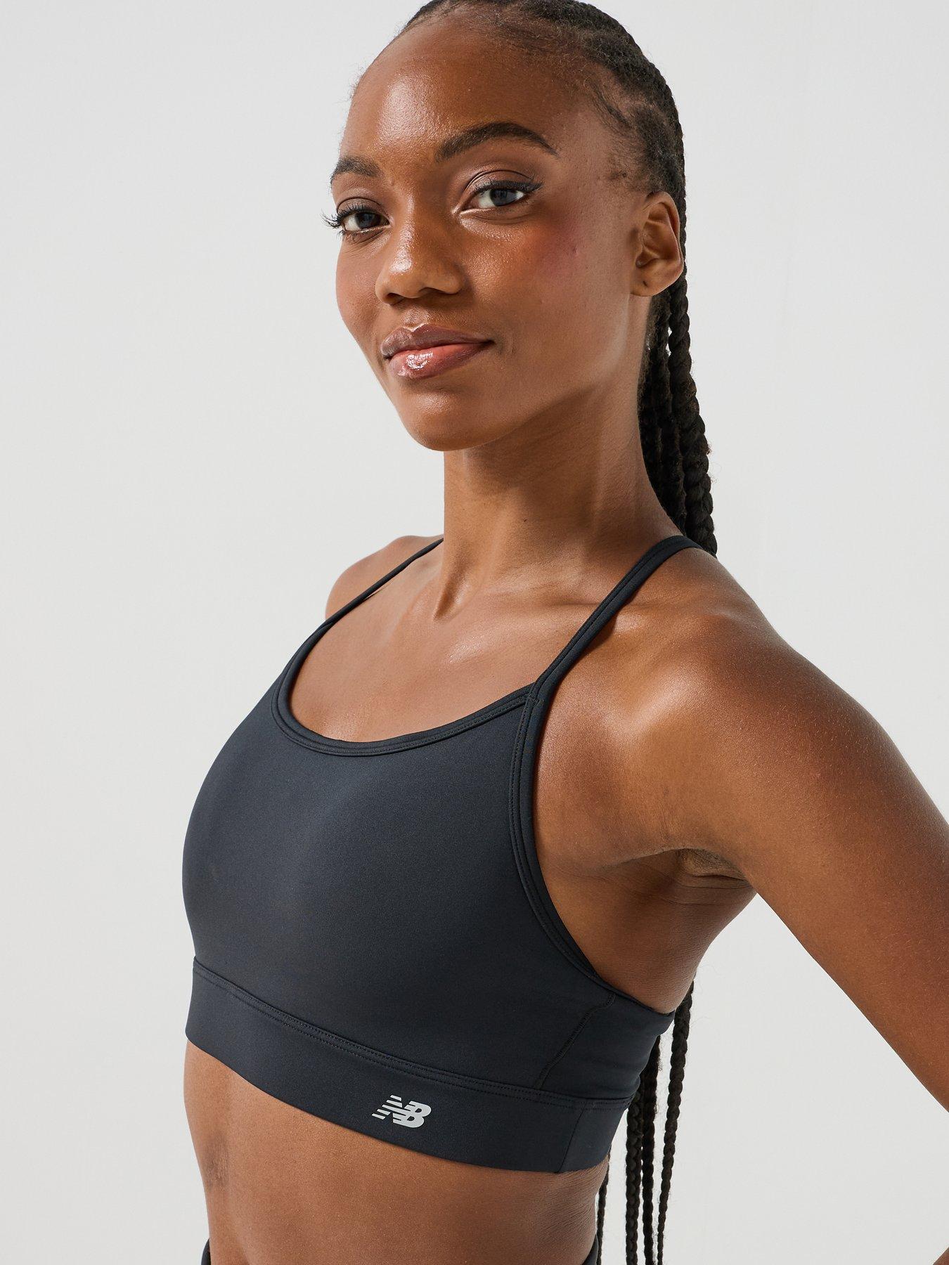 Image 6 of 6 of New Balance Womens Yoga Essential Bra - Black