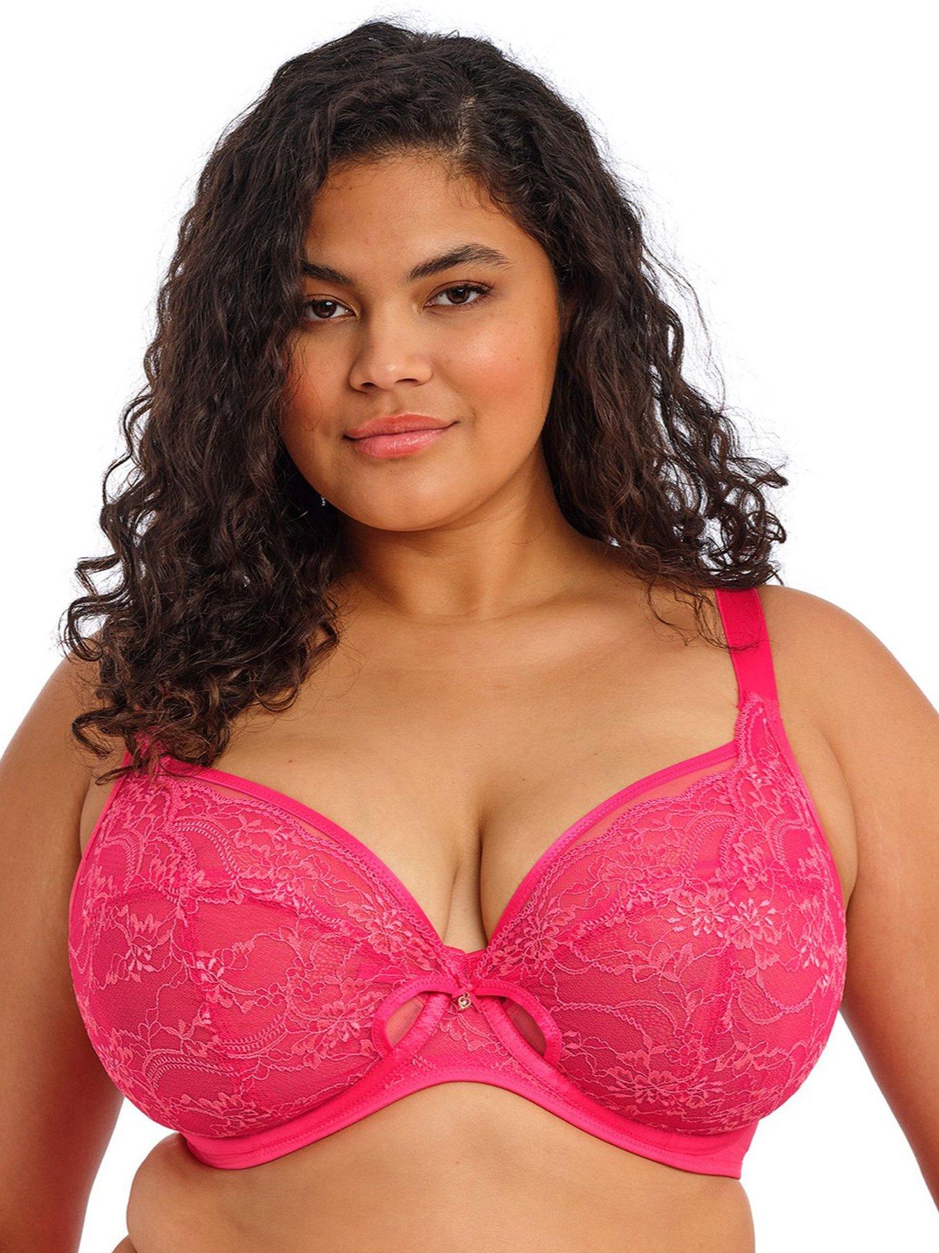 Elomi Elomi Darcie Underwire Plunge Bra - Azalea