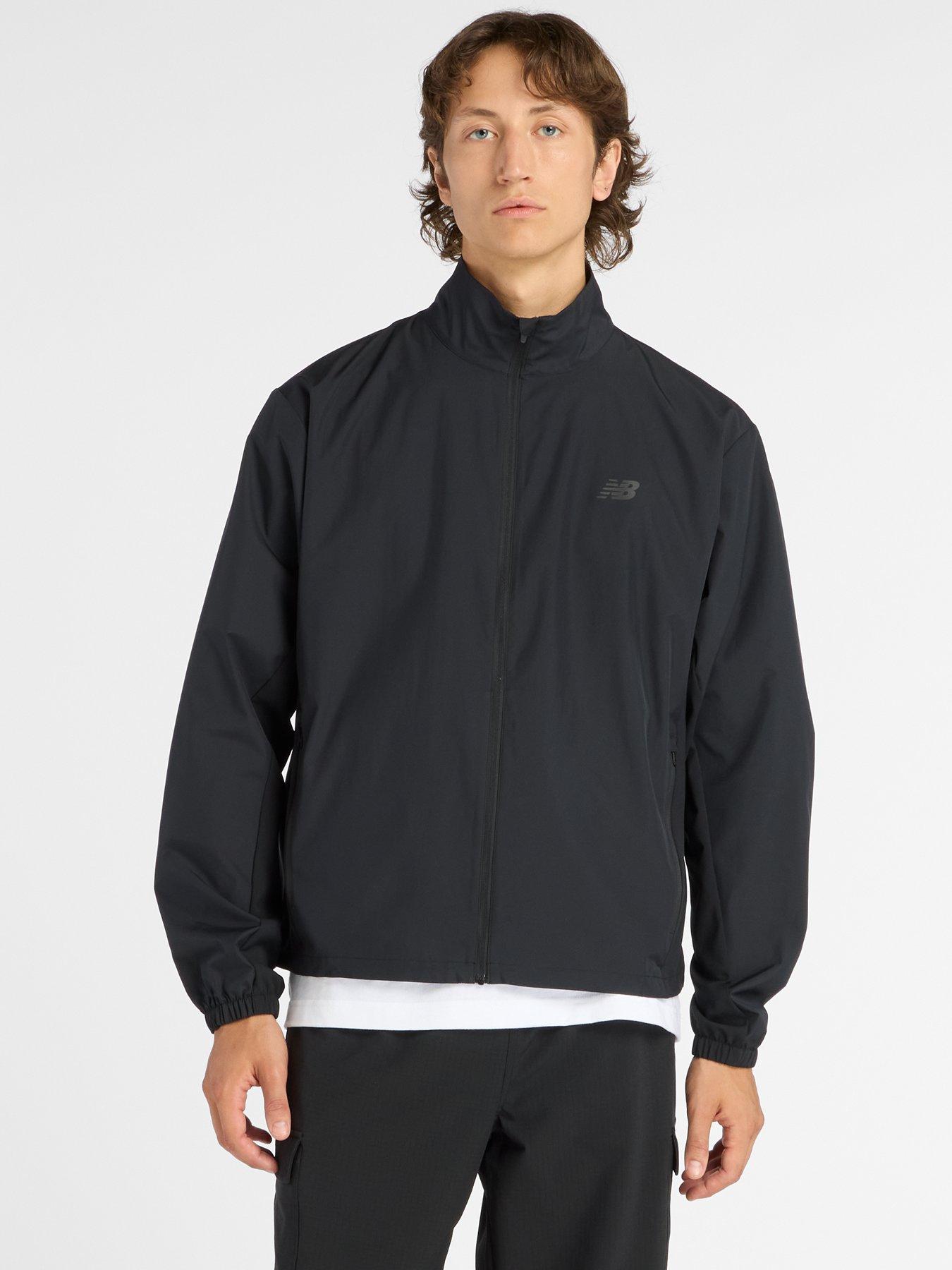 New Balance Mens Running Fast Days Jacket - Black