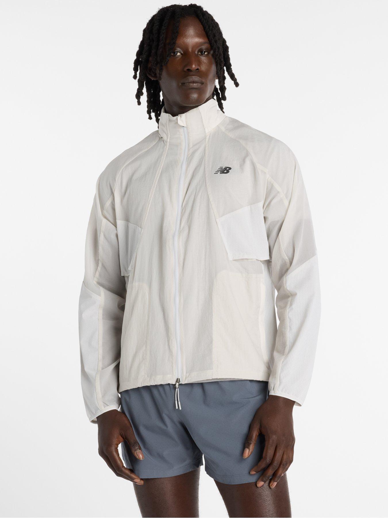 New Balance: Mens Running Rc Jacket - Grey