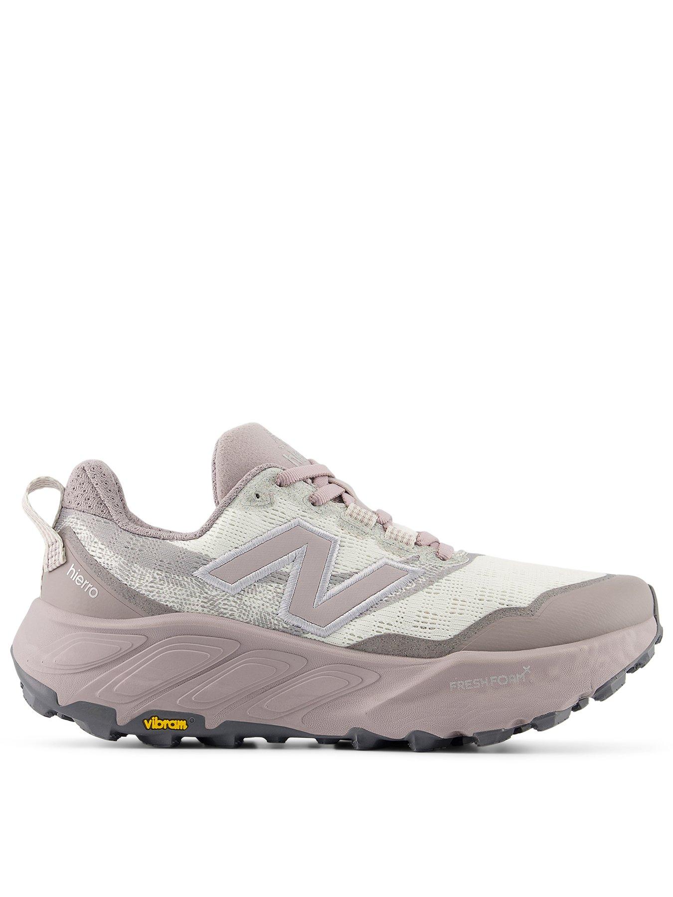 New Balance Womens Trail Running Hierro Trainers, Grey, Size 4, Women