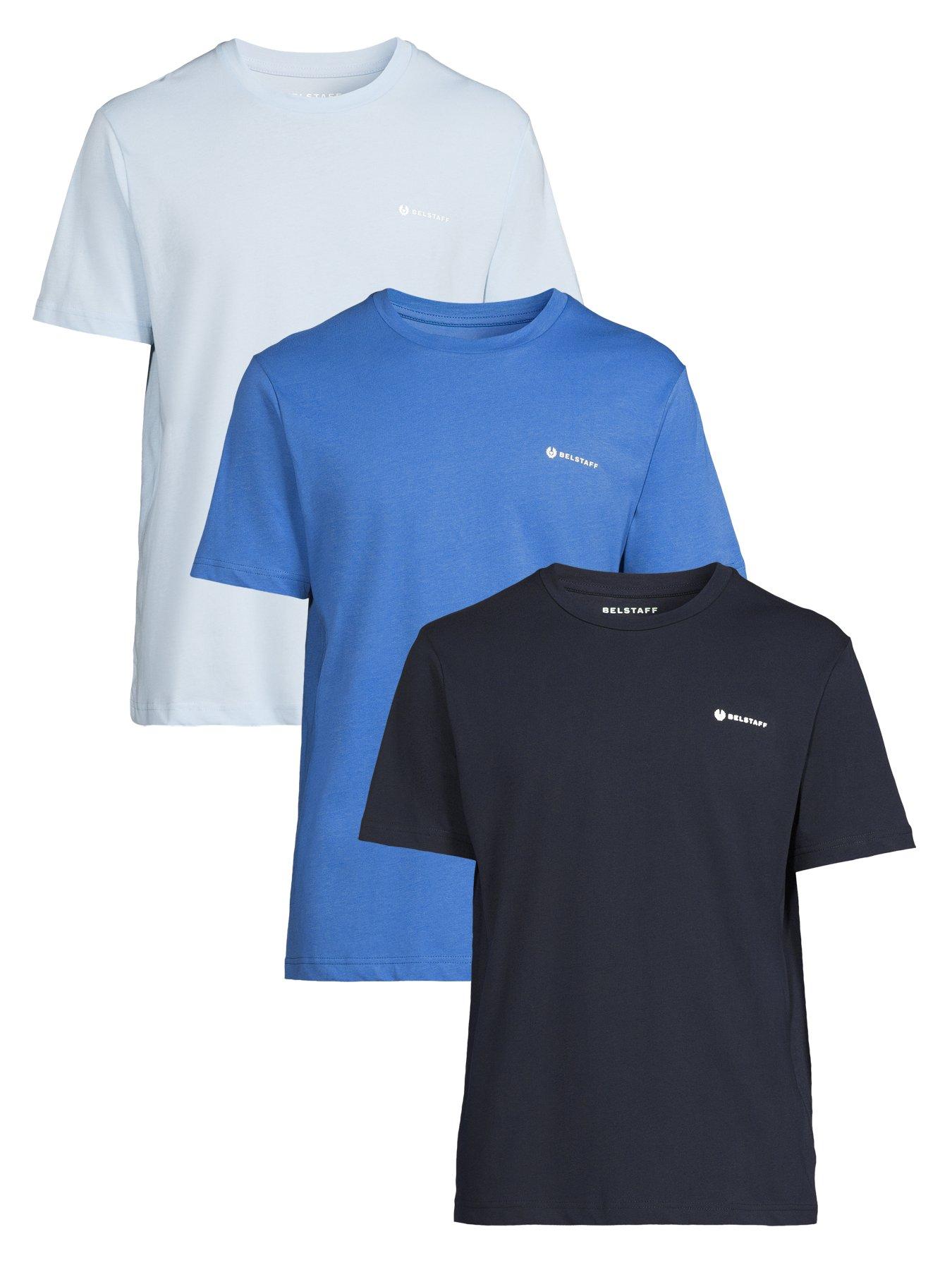Belstaff Squad 3 Pack T-Shirt - Assorted