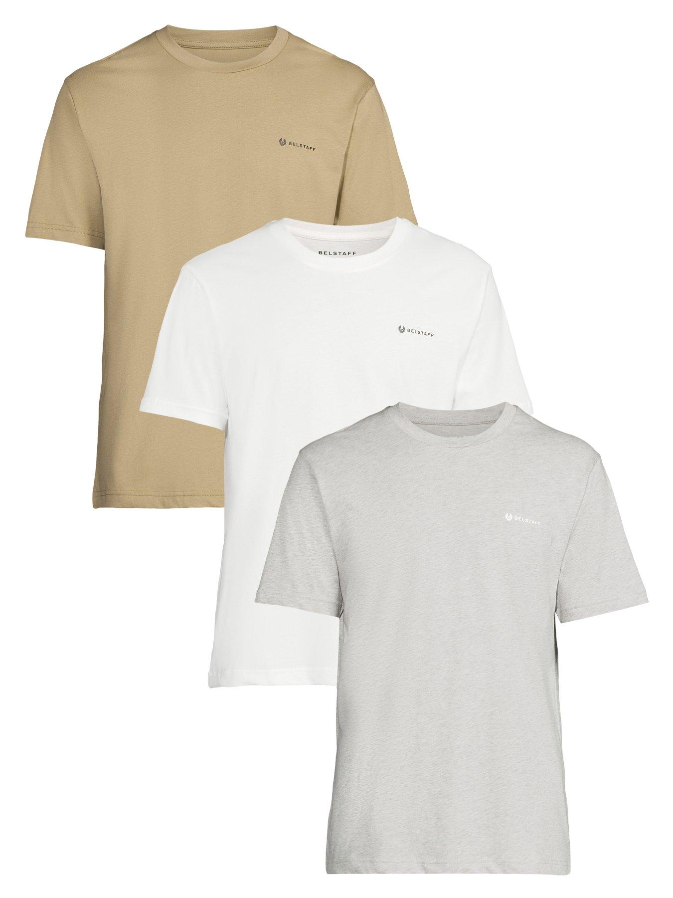 Belstaff Squad 3 Pack T-Shirt - Assorted