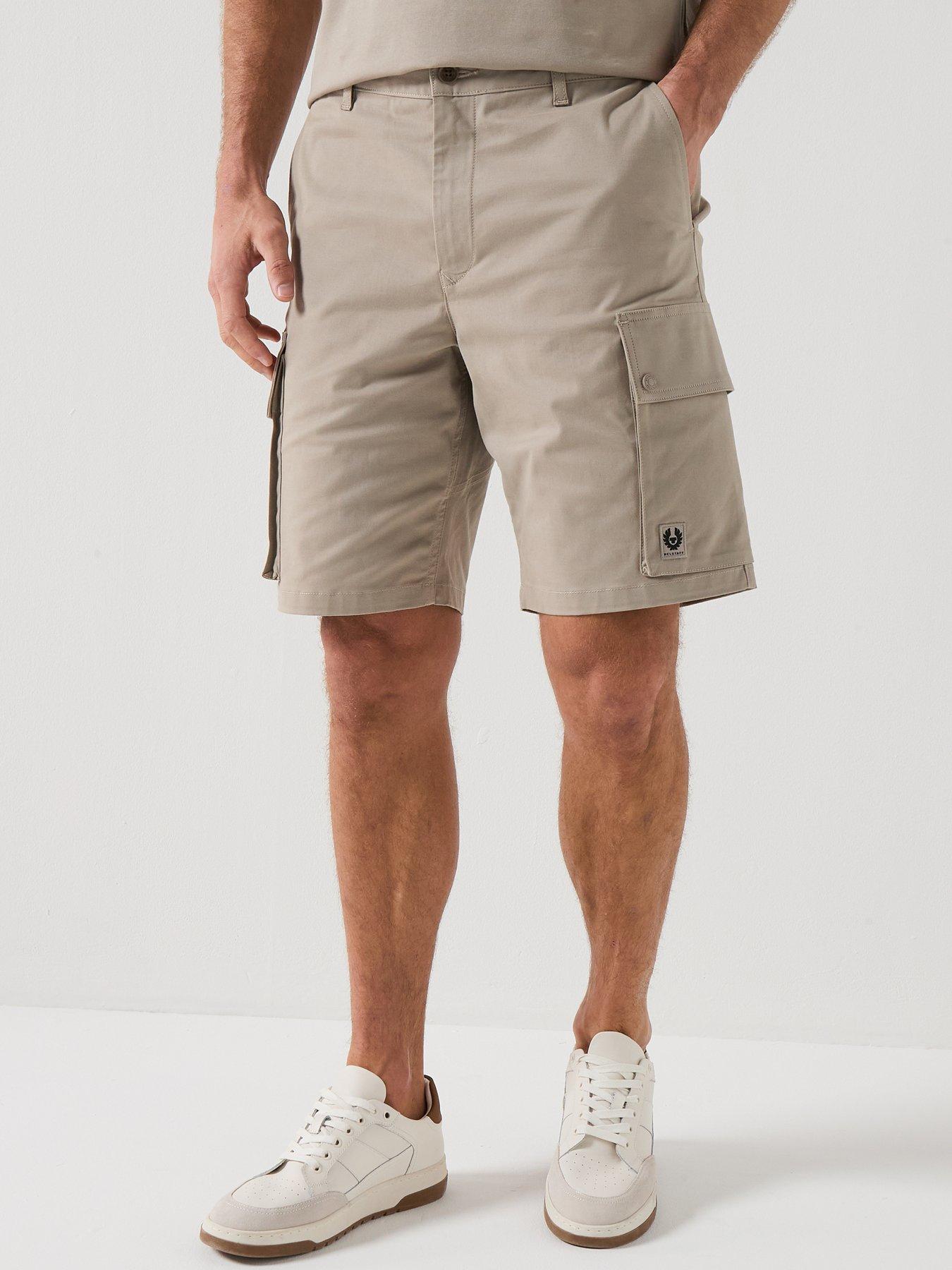 Belstaff Route Cargo Shorts - Dark Beige