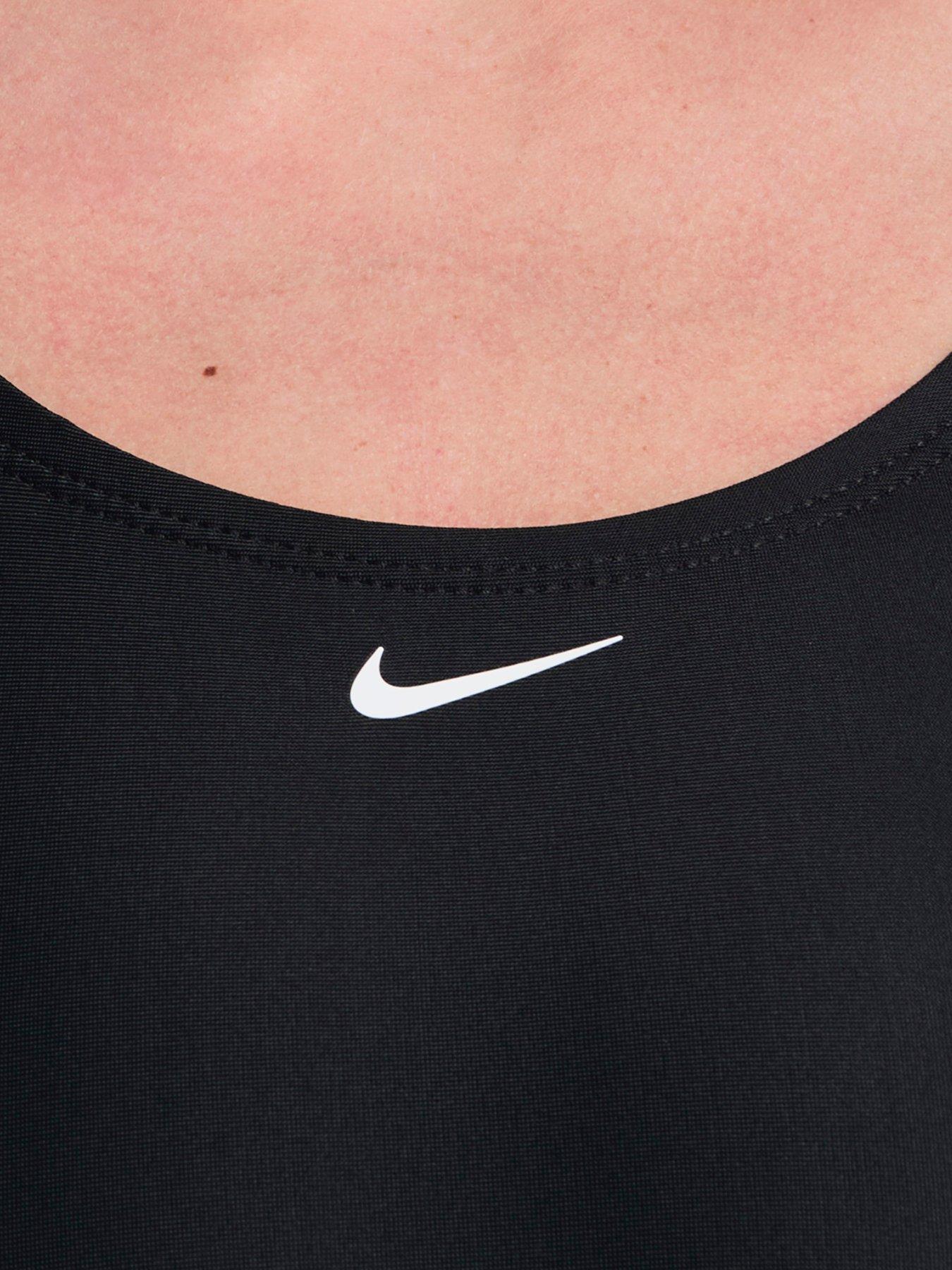 Image 5 of 5 of Nike Womens Fastback One Piece Swimsuit - Black