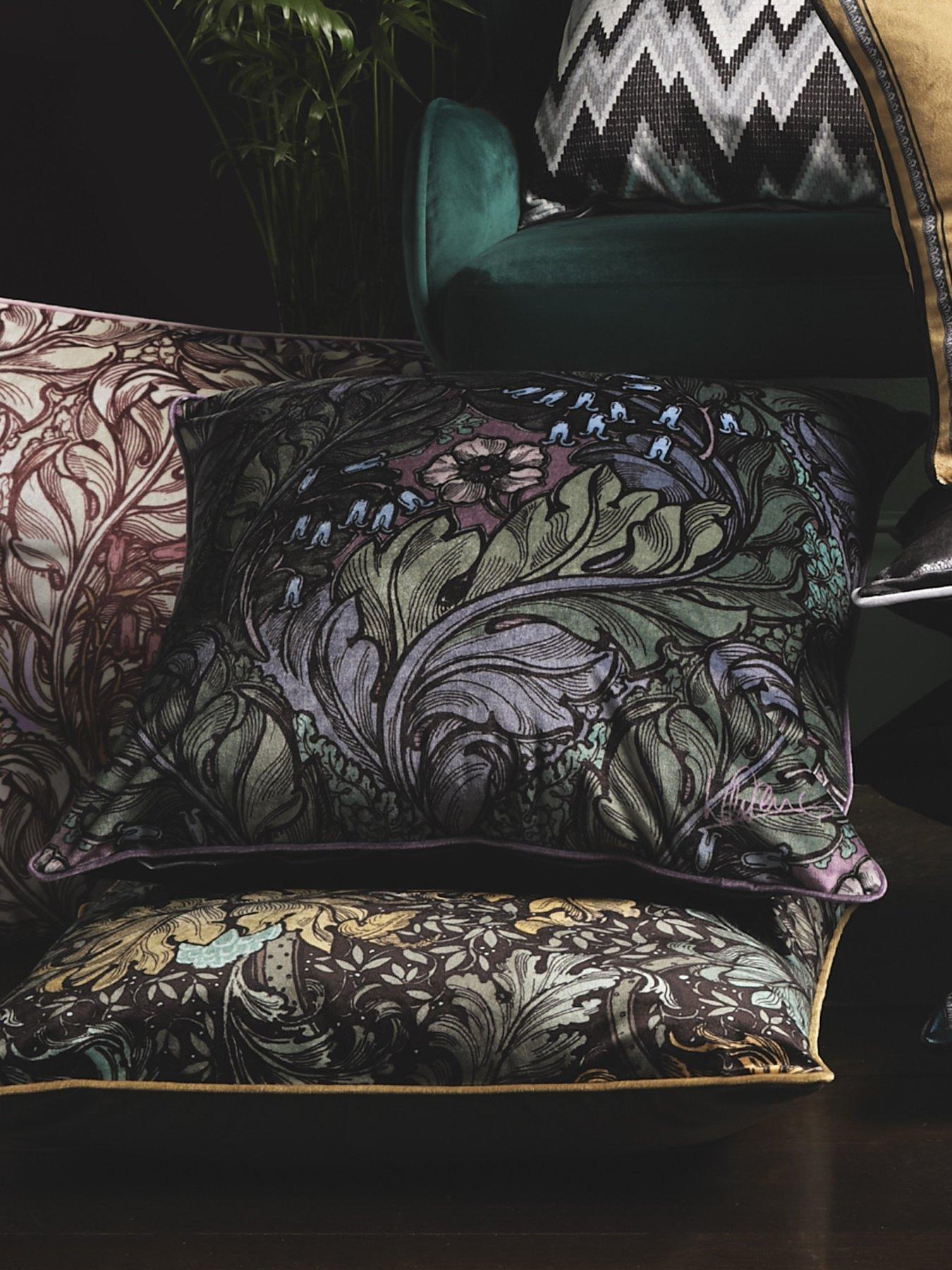 Image 1 of 4 of Laurence Llewelyn-Bowen Rambleicious Filled Cushion- Multi