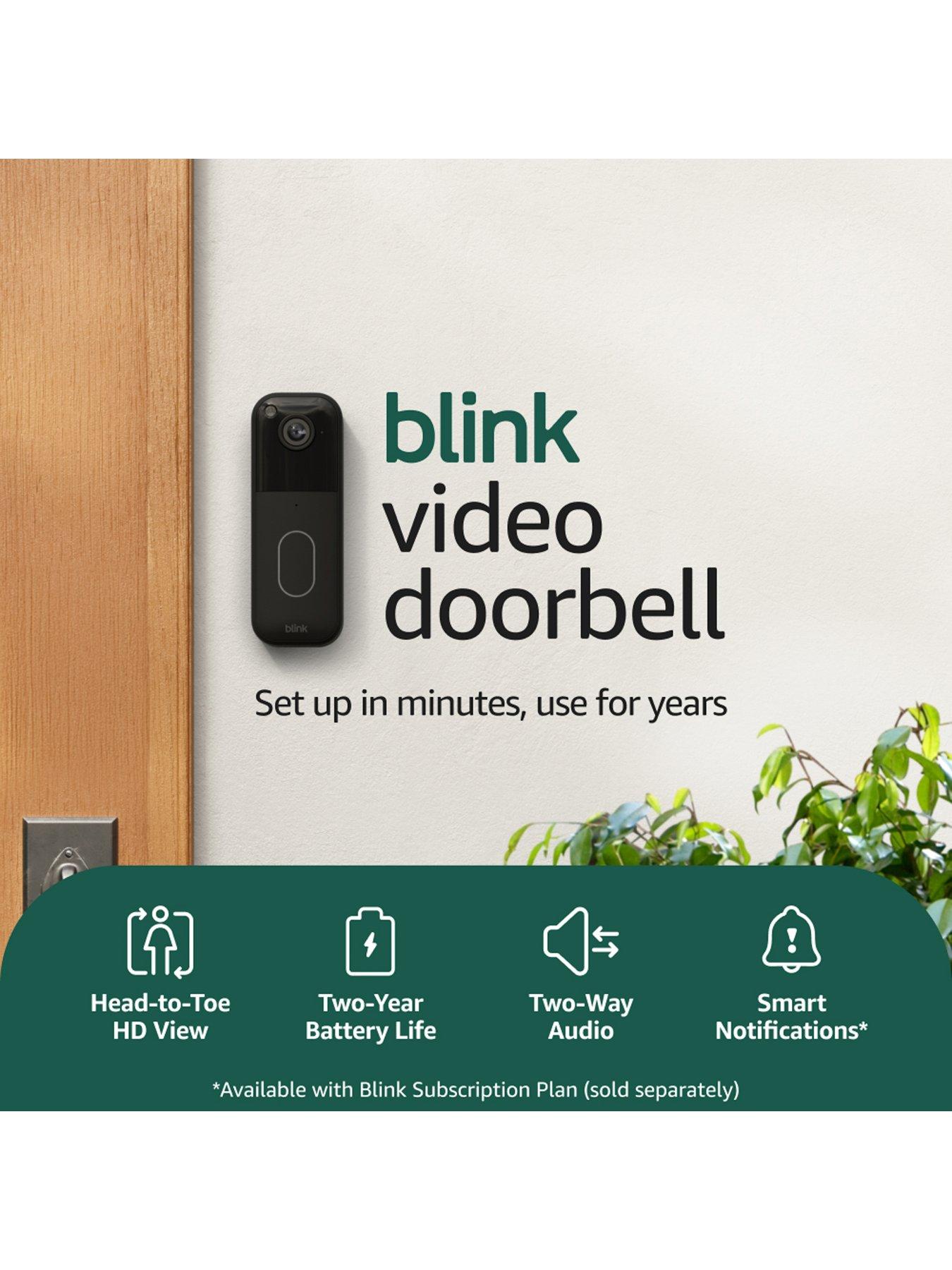 Image 2 of 7 of Blink Video Doorbell 2 - Black - with Sync Module
