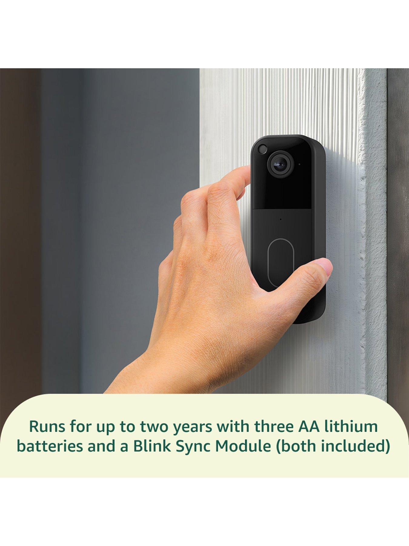 Image 3 of 7 of Blink Video Doorbell 2 - Black - with Sync Module