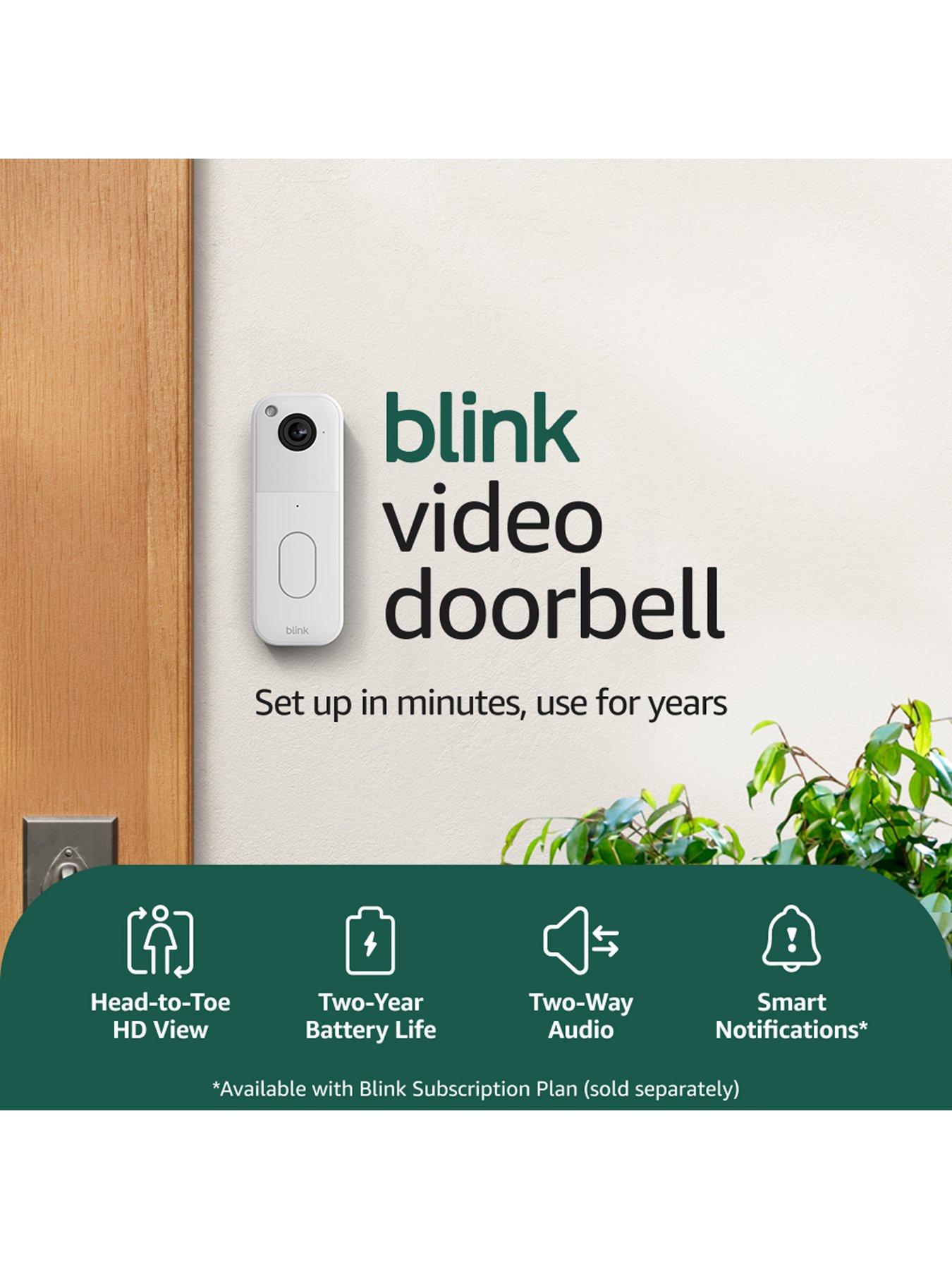 Image 2 of 7 of Blink Video Doorbell 2 - White - with Sync Module