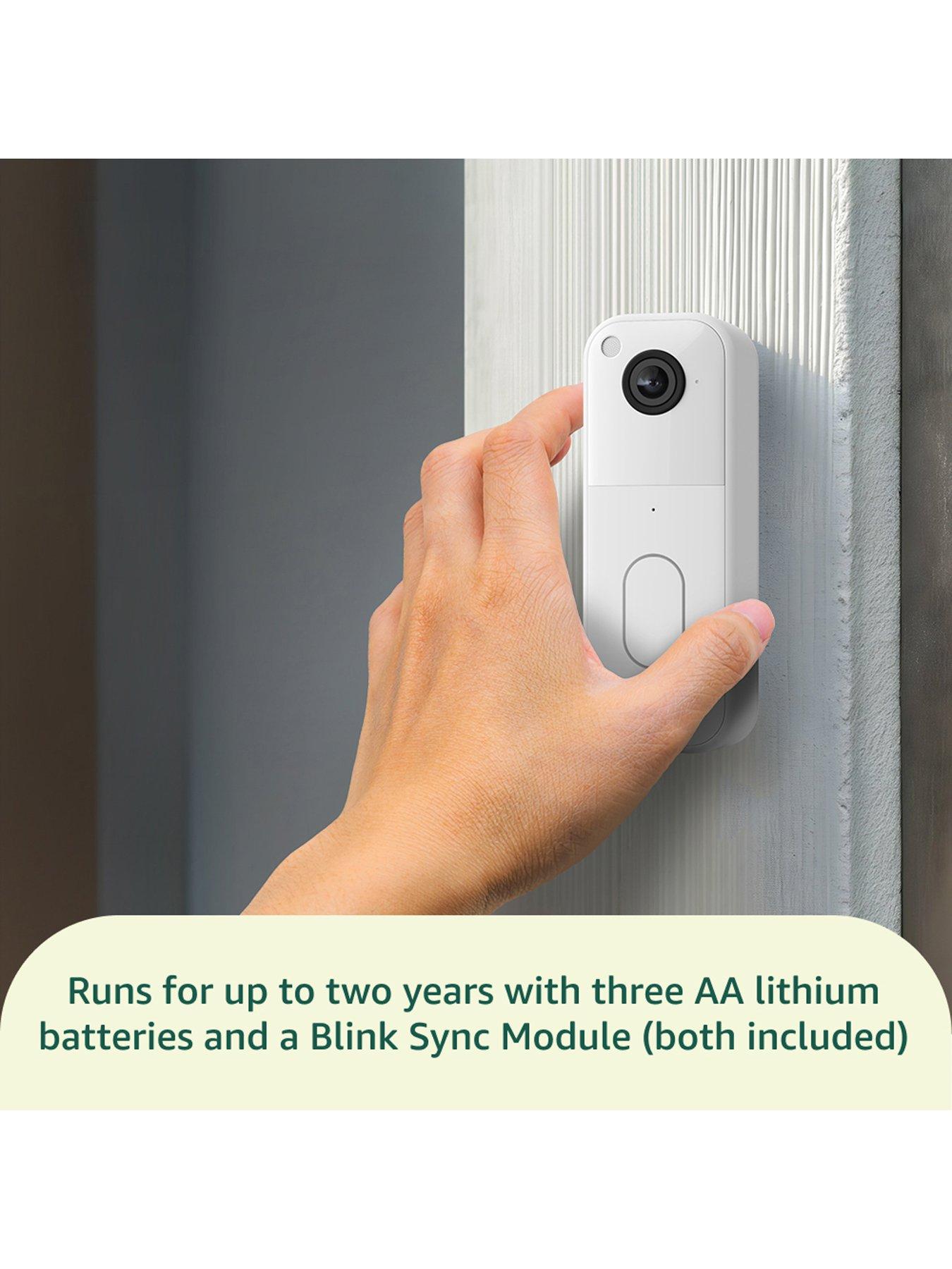 Image 3 of 7 of Blink Video Doorbell 2 - White - with Sync Module