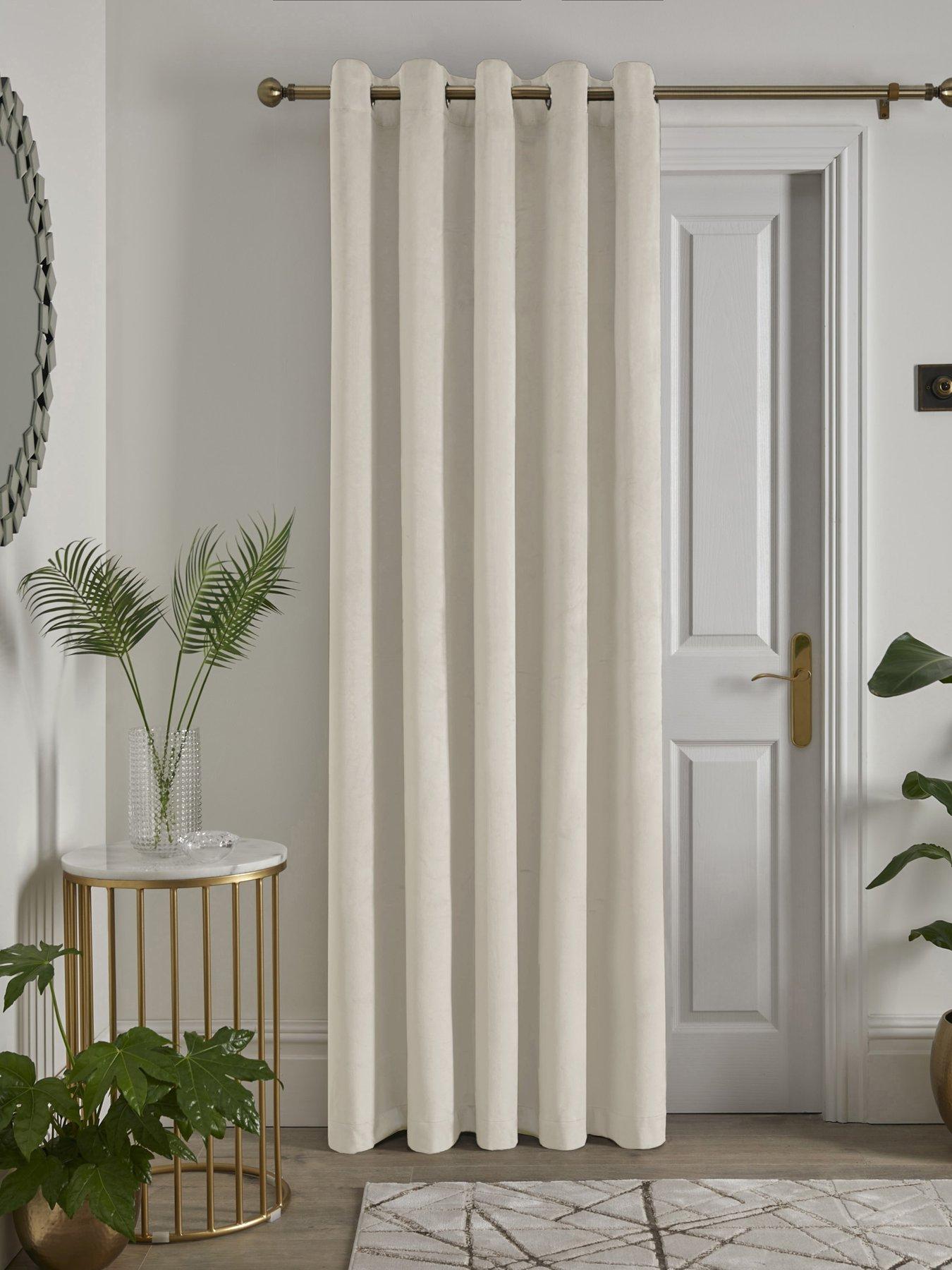 Laurence Llewelyn-Bowen Montrose Eyelet Single Panel Door Curtain