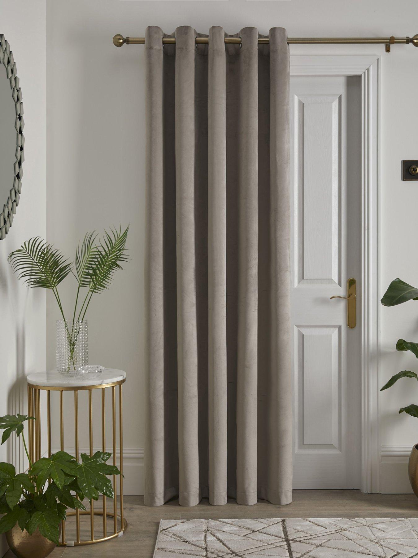 Image 1 of 3 of Laurence Llewelyn-Bowen Montrose Eyelet Single Panel Door Curtain