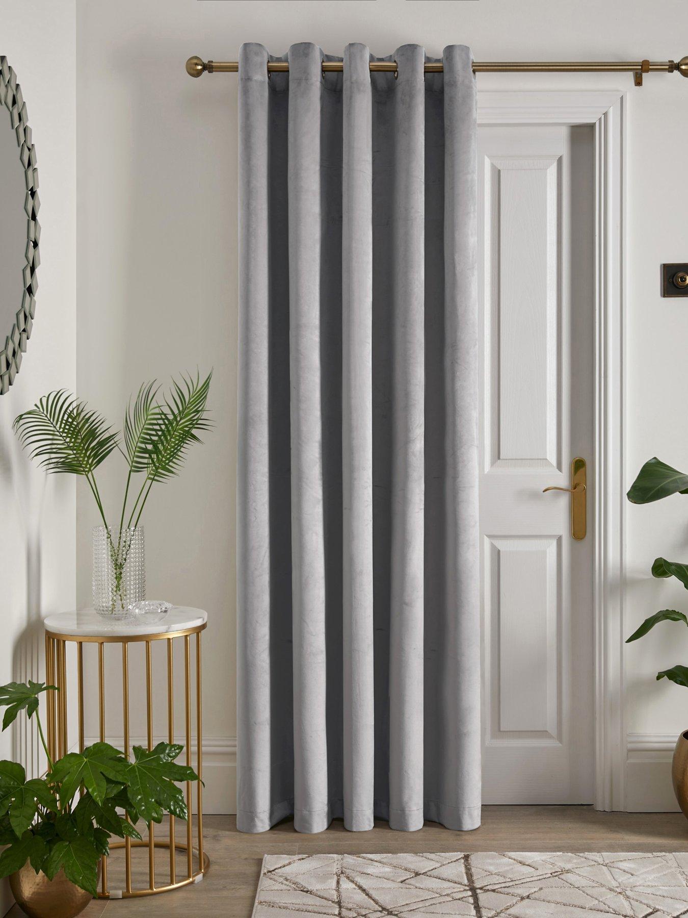 Laurence Llewelyn-Bowen Montrose Eyelet Single Panel Door Curtain
