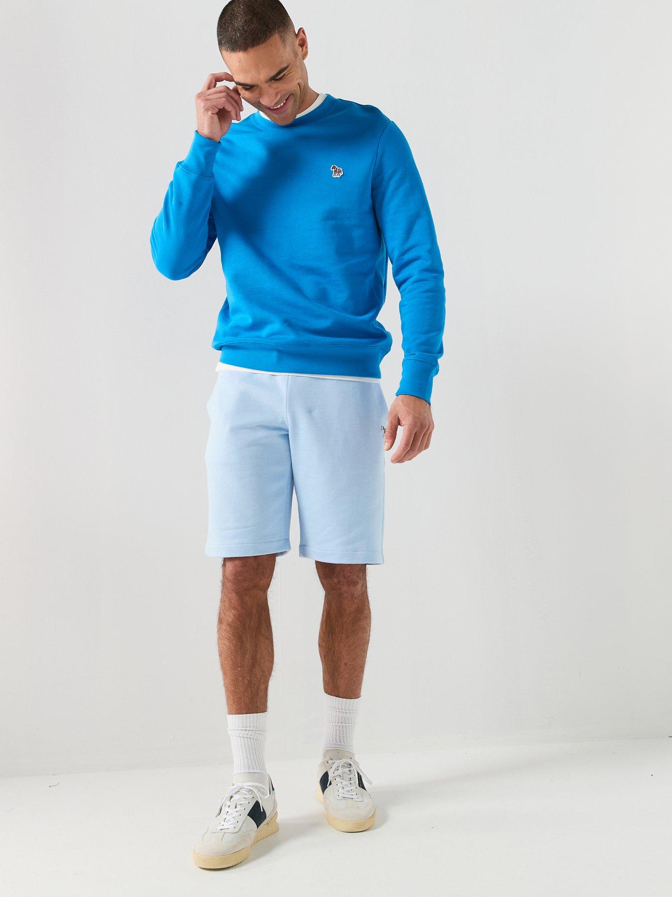 Image 3 of 6 of PS PAUL SMITH Regular Fit Zebra Crew Sweat - Blue