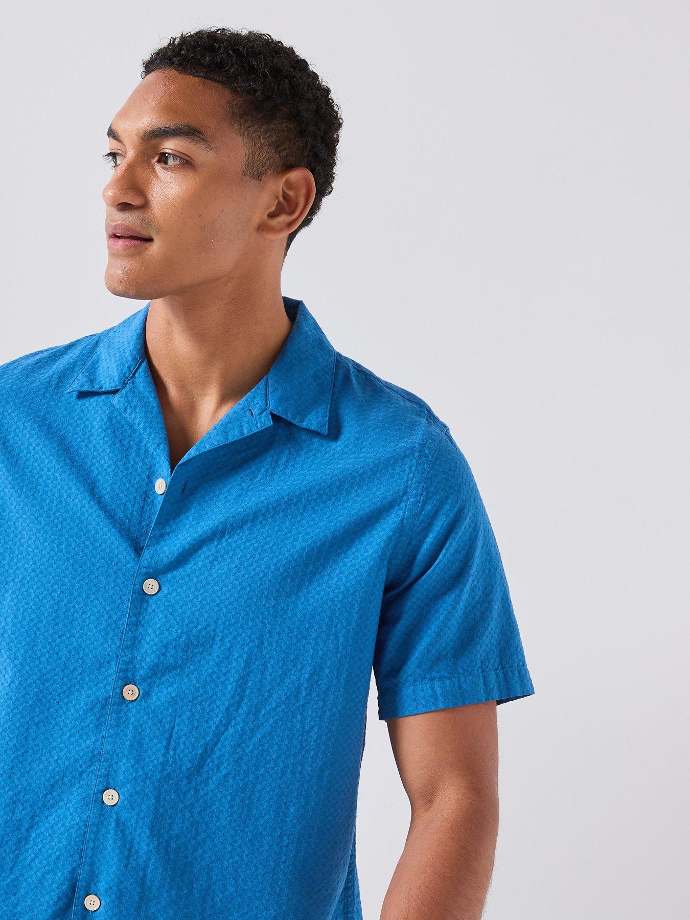 Image 4 of 6 of PS PAUL SMITH Regular Short Sleeve Shirts - Blue