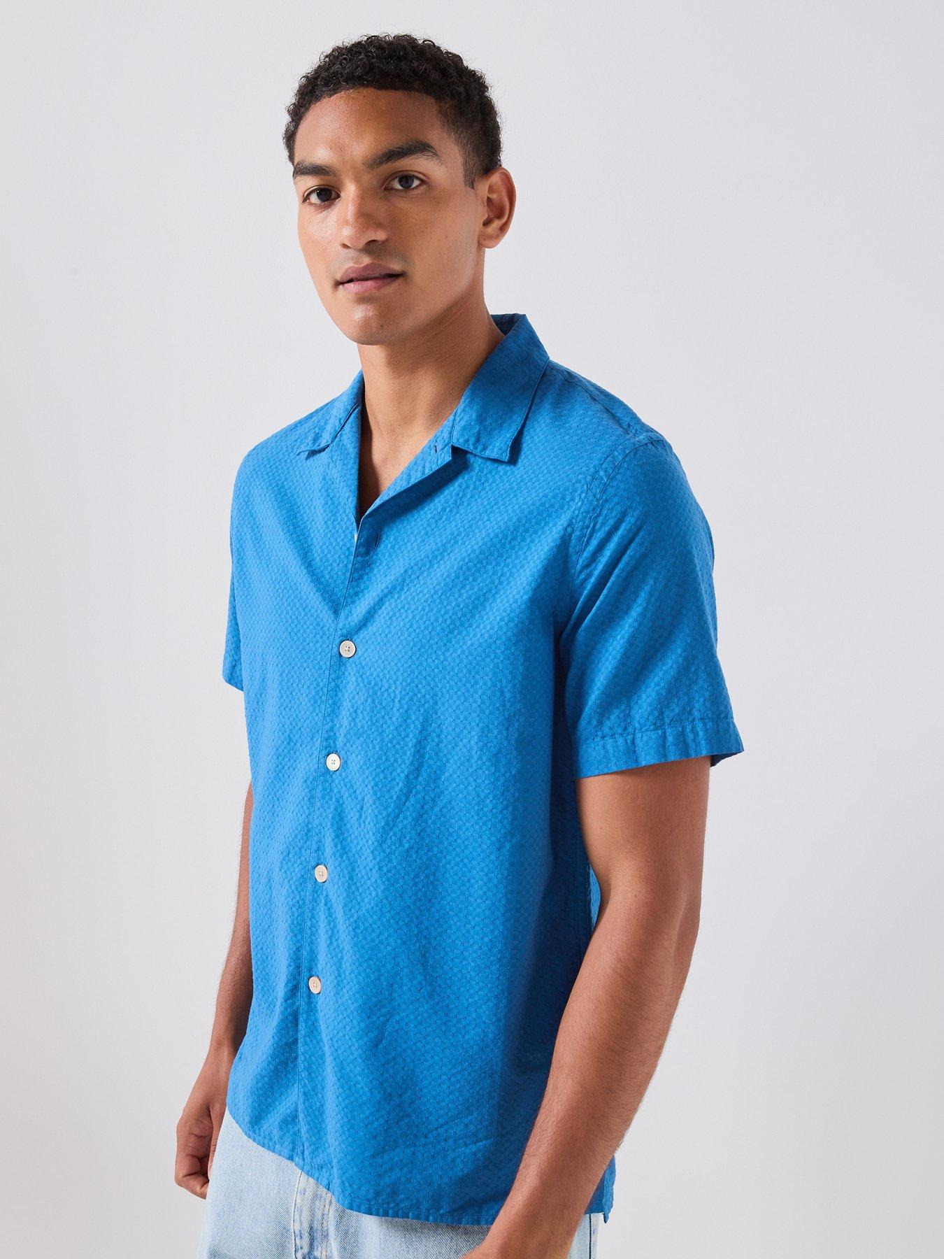Image 5 of 6 of PS PAUL SMITH Regular Short Sleeve Shirts - Blue