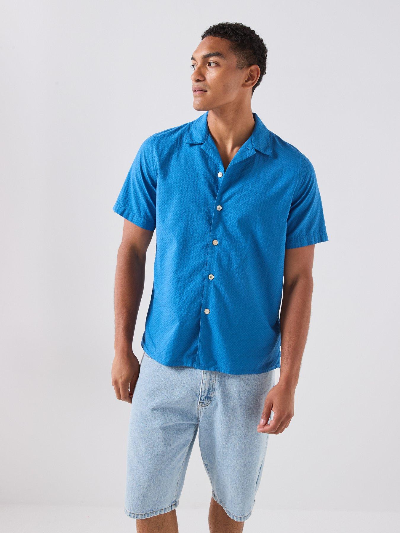 Image 6 of 6 of PS PAUL SMITH Regular Short Sleeve Shirts - Blue