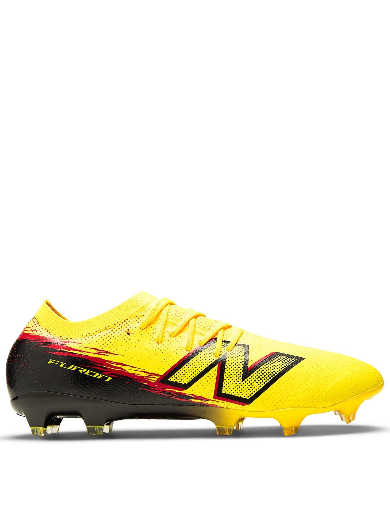 New Balance: Mens Furon Pro Firm Ground Football Boots - Yellow/Black