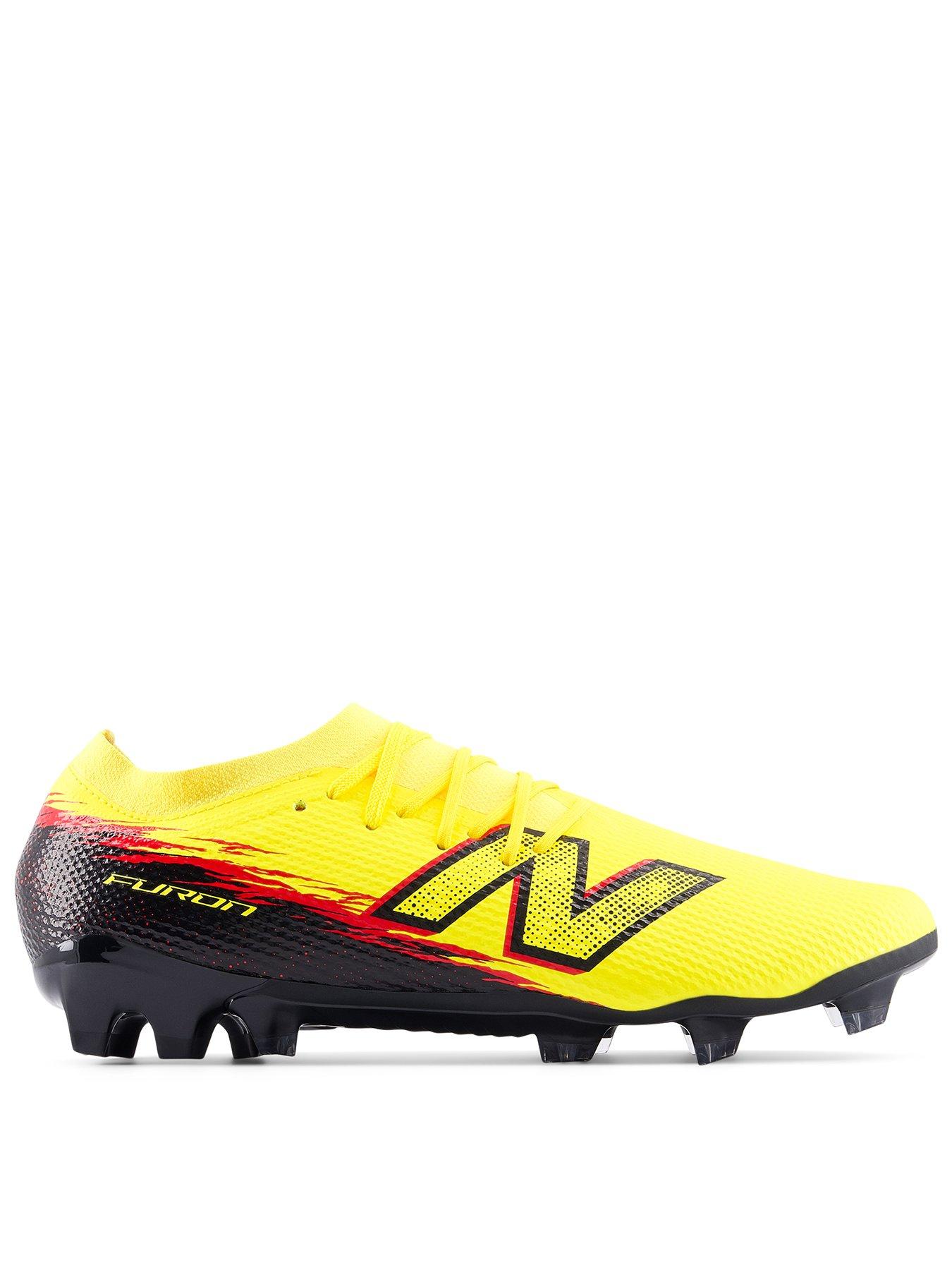 New Balance Mens Furon Academy Firm Ground Football Boots - Yellow