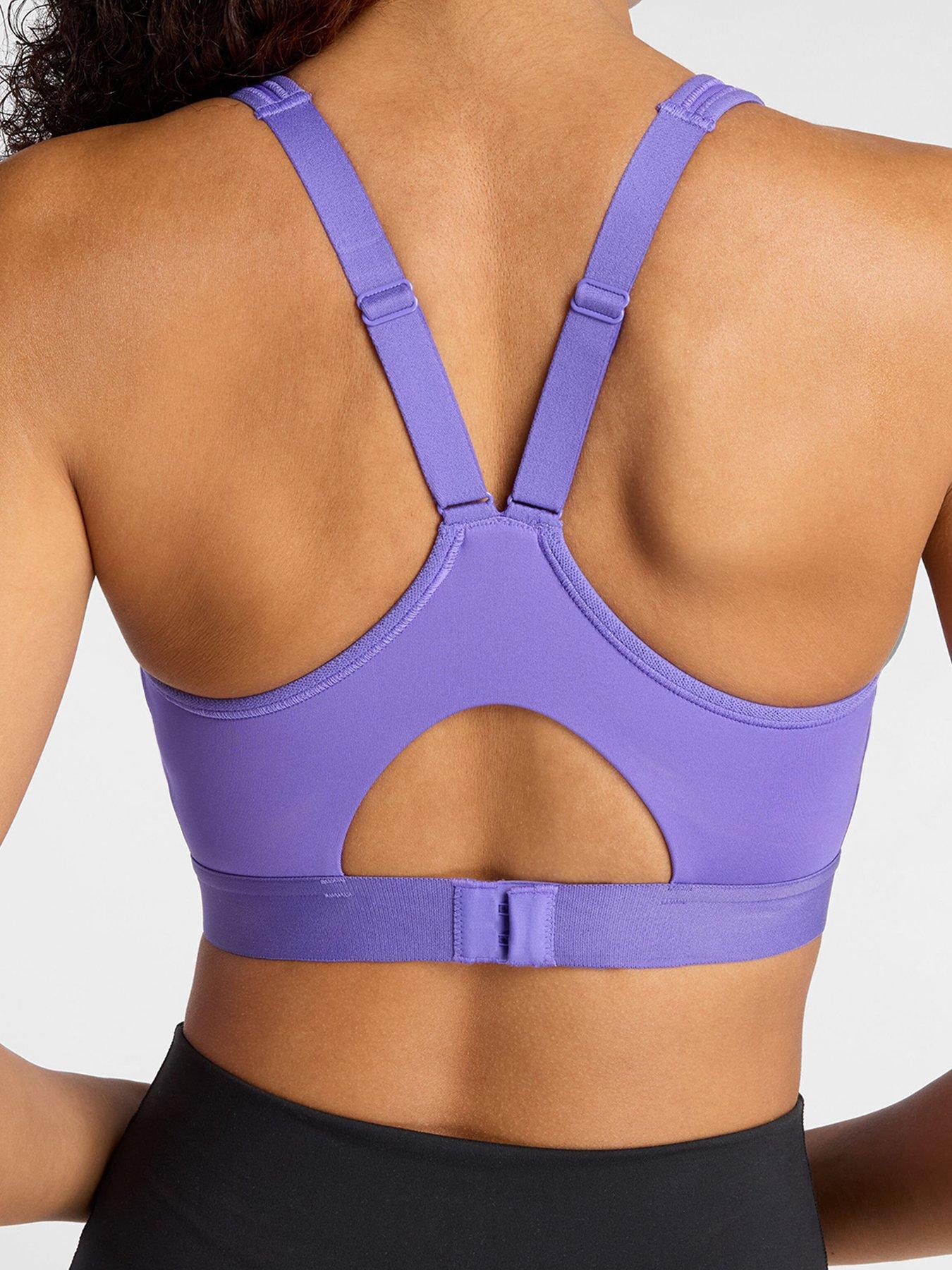 Image 5 of 5 of New Balance Womens Running Essential Run Bra - Purple