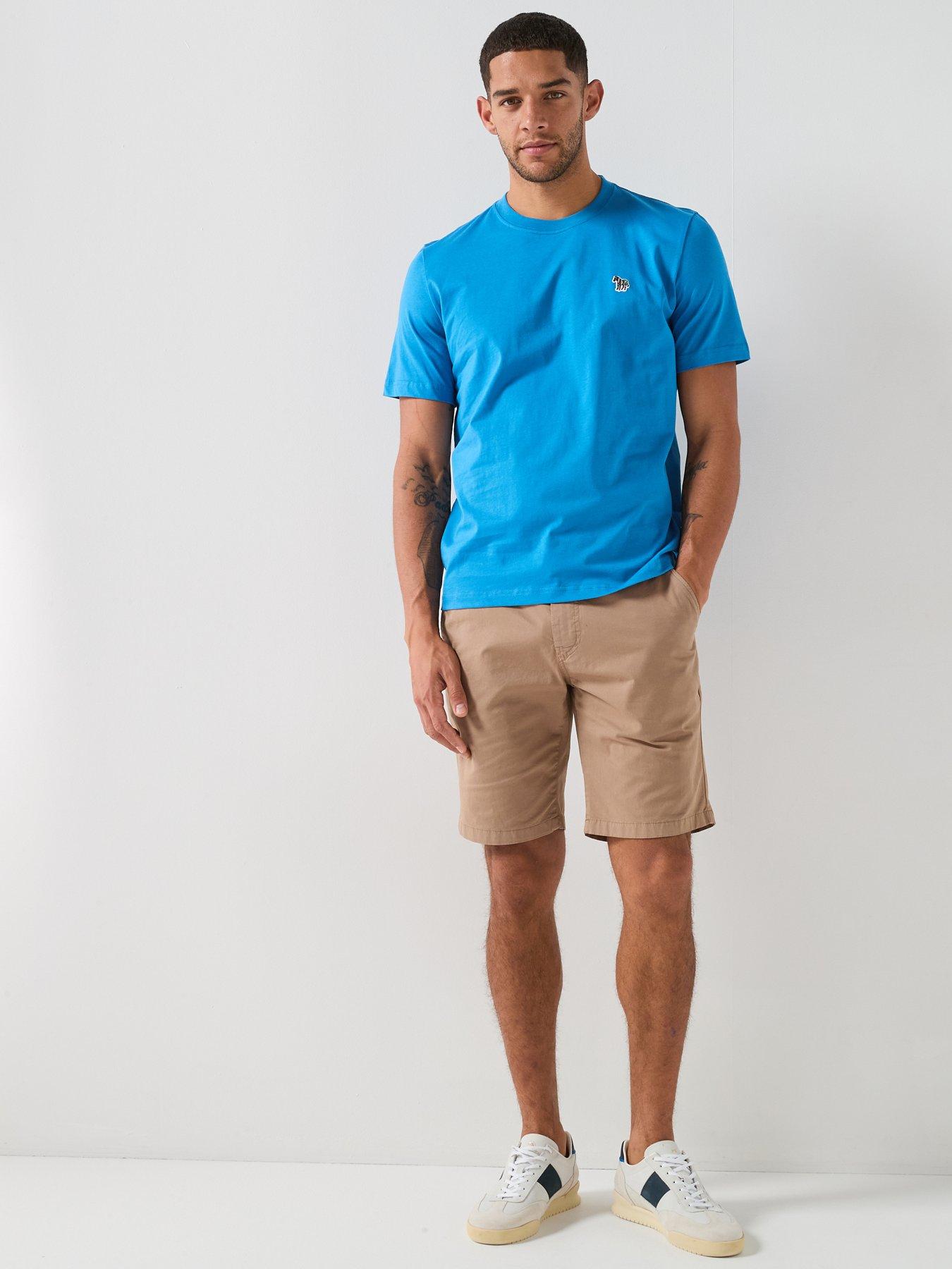 Image 3 of 4 of PS PAUL SMITH Regular Fit Zebra T-Shirt - Blue