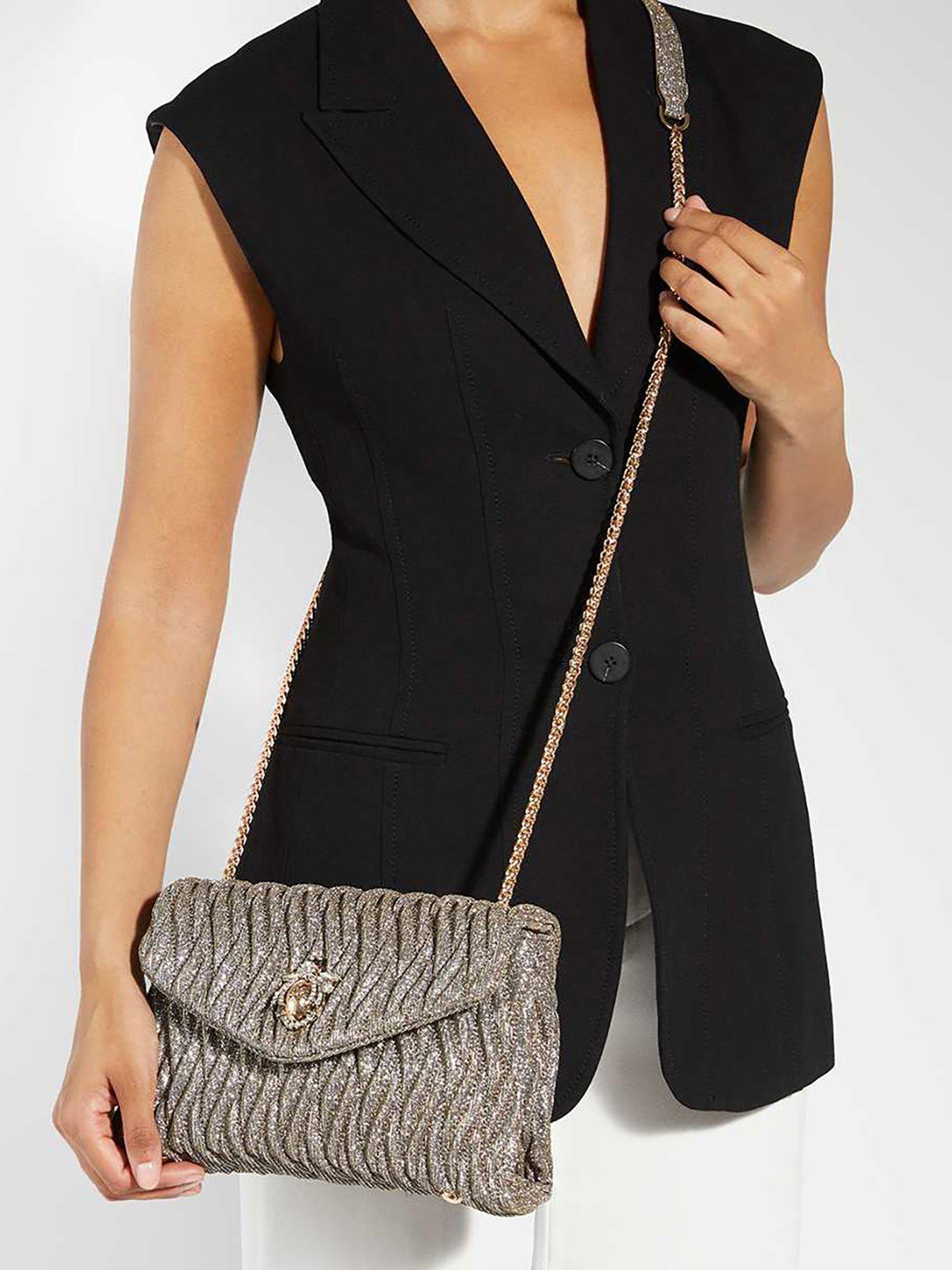 Dune London Darling Bug Quilted Shoulder Bag - Dark Gold