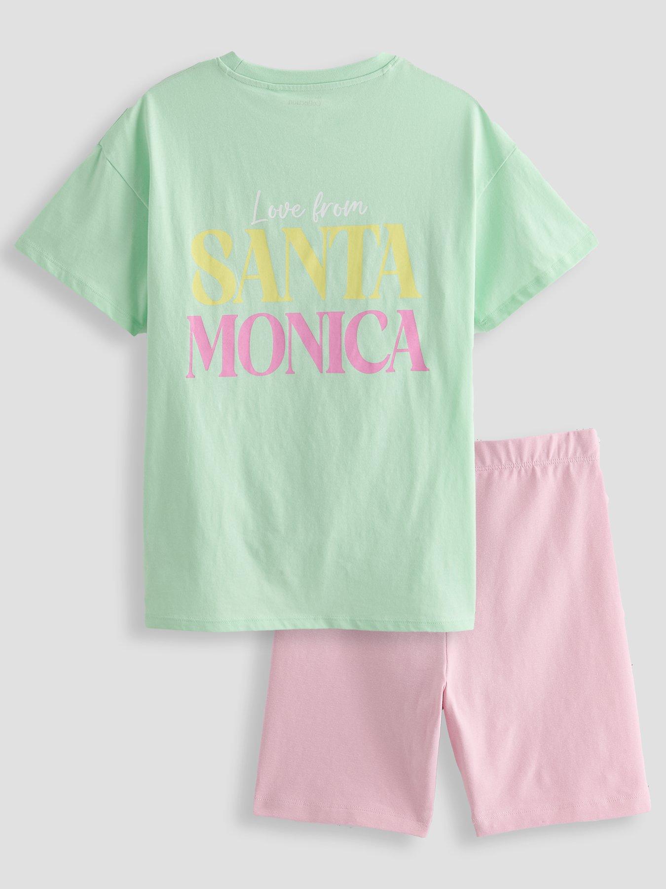 The Very Collection Girls Cycling Short Outfit - Multi