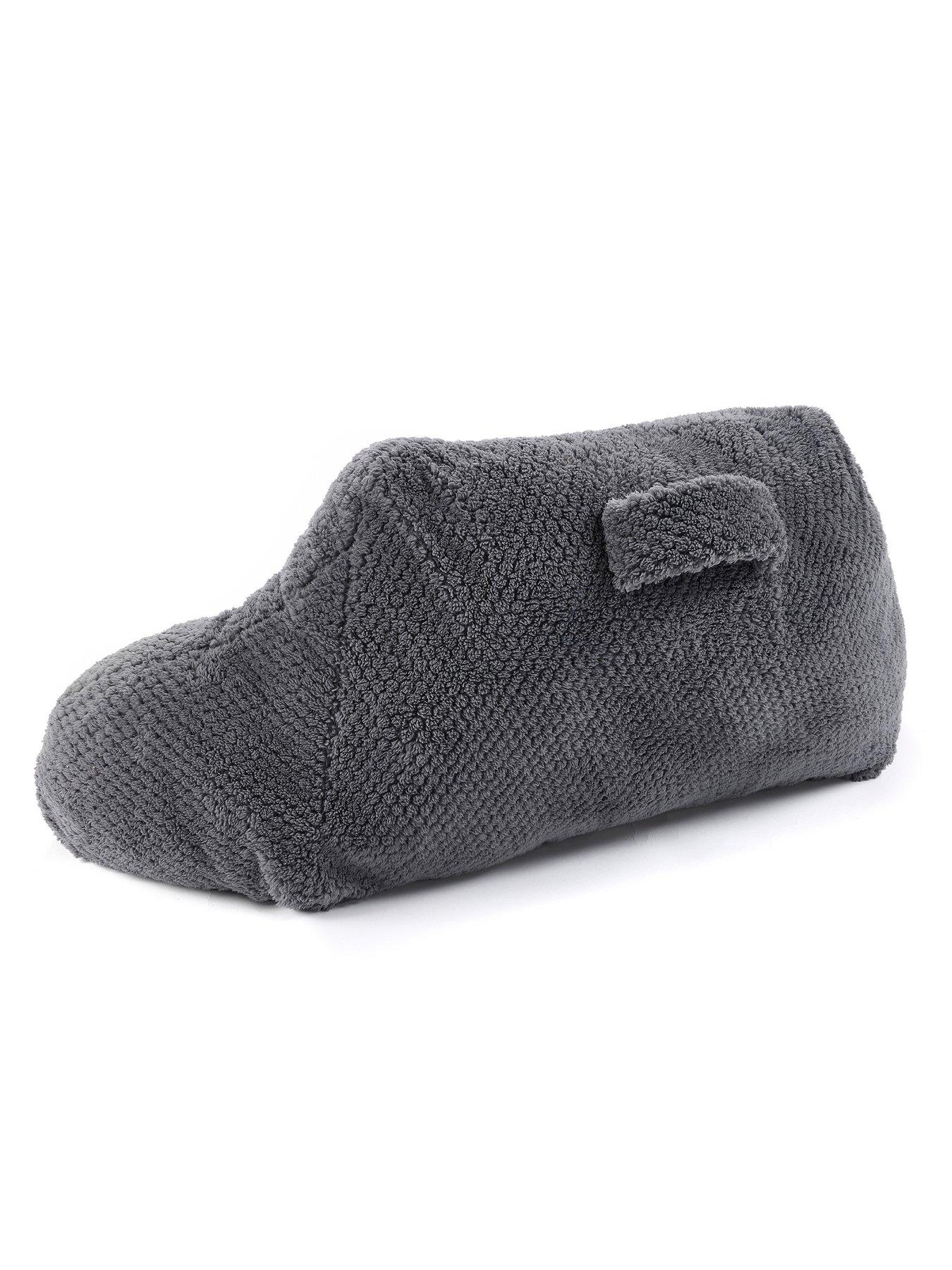 Image 5 of 5 of The Very Collection Waffle Cuddle Cushion - Charcoal