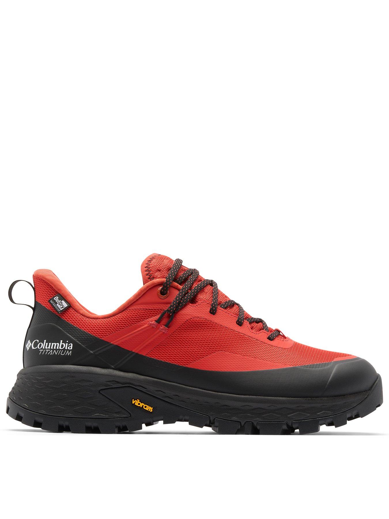 Columbia: Mens Tellurix Titanium Outdry Hiking Shoes - Red