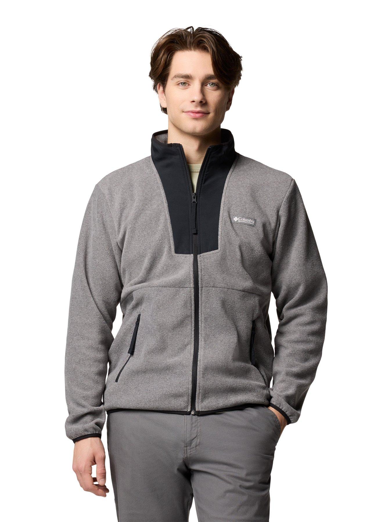 Columbia Mens Sequoia Grove Full Zip Fleece - Grey