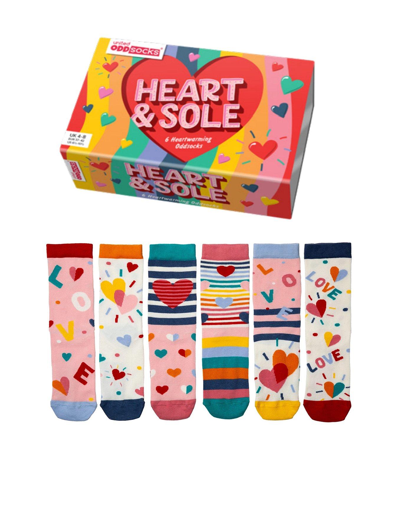 Fulton United Oddsocks- L Heart & Sole