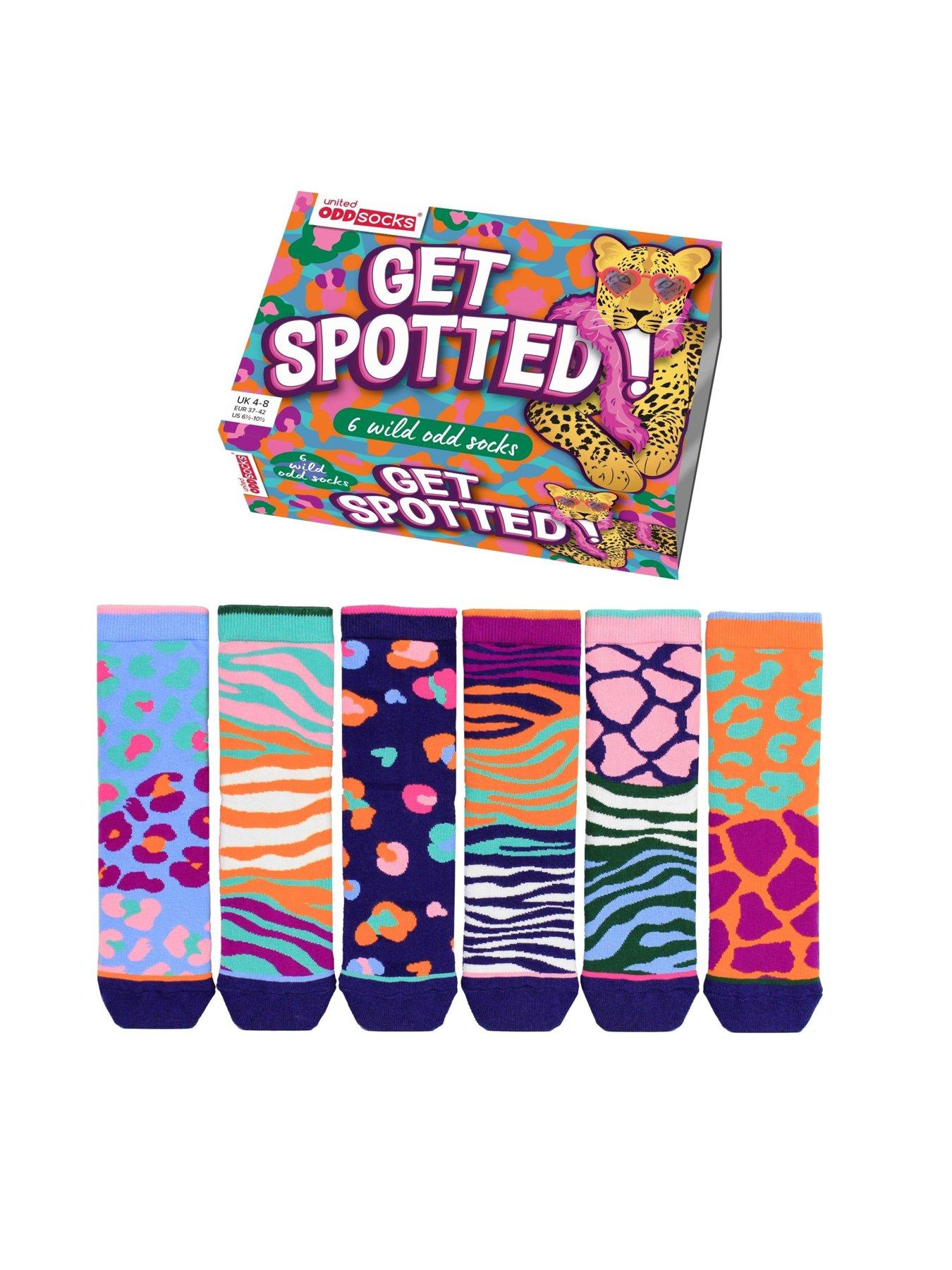 Image 2 of 4 of Fulton United Oddsocks - Get Spotted - Multi