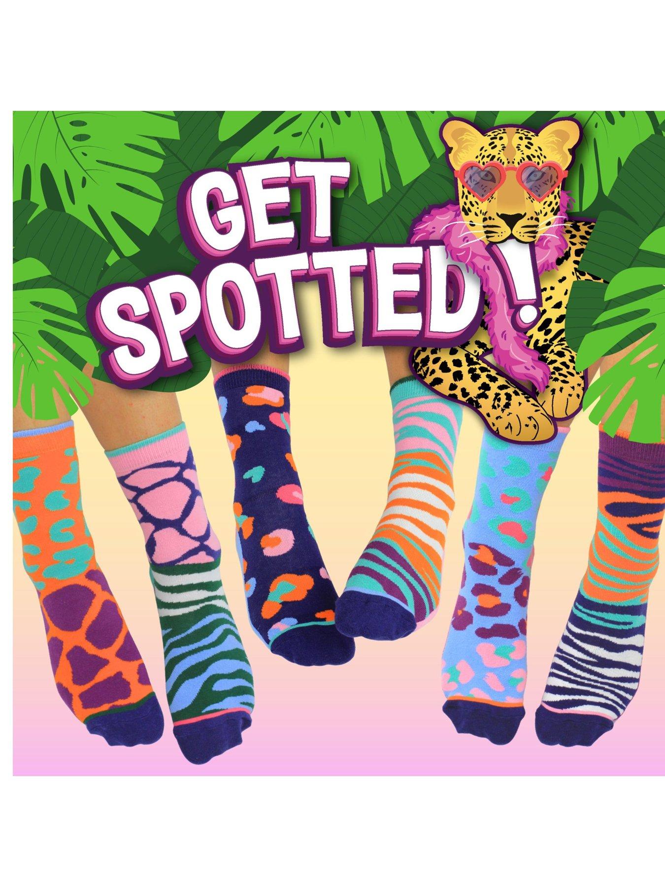 Image 3 of 4 of Fulton United Oddsocks - Get Spotted - Multi