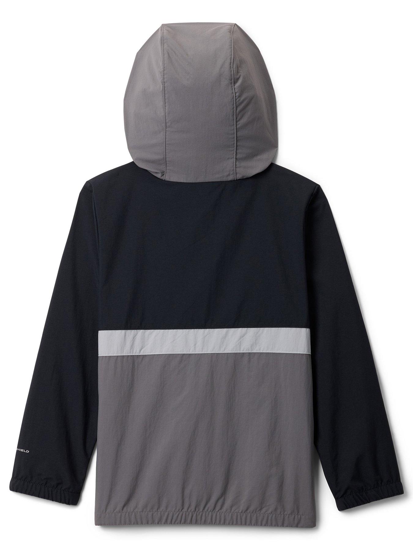 Image 2 of 3 of Columbia Junior Boys Spire Valley Windbreaker - Black