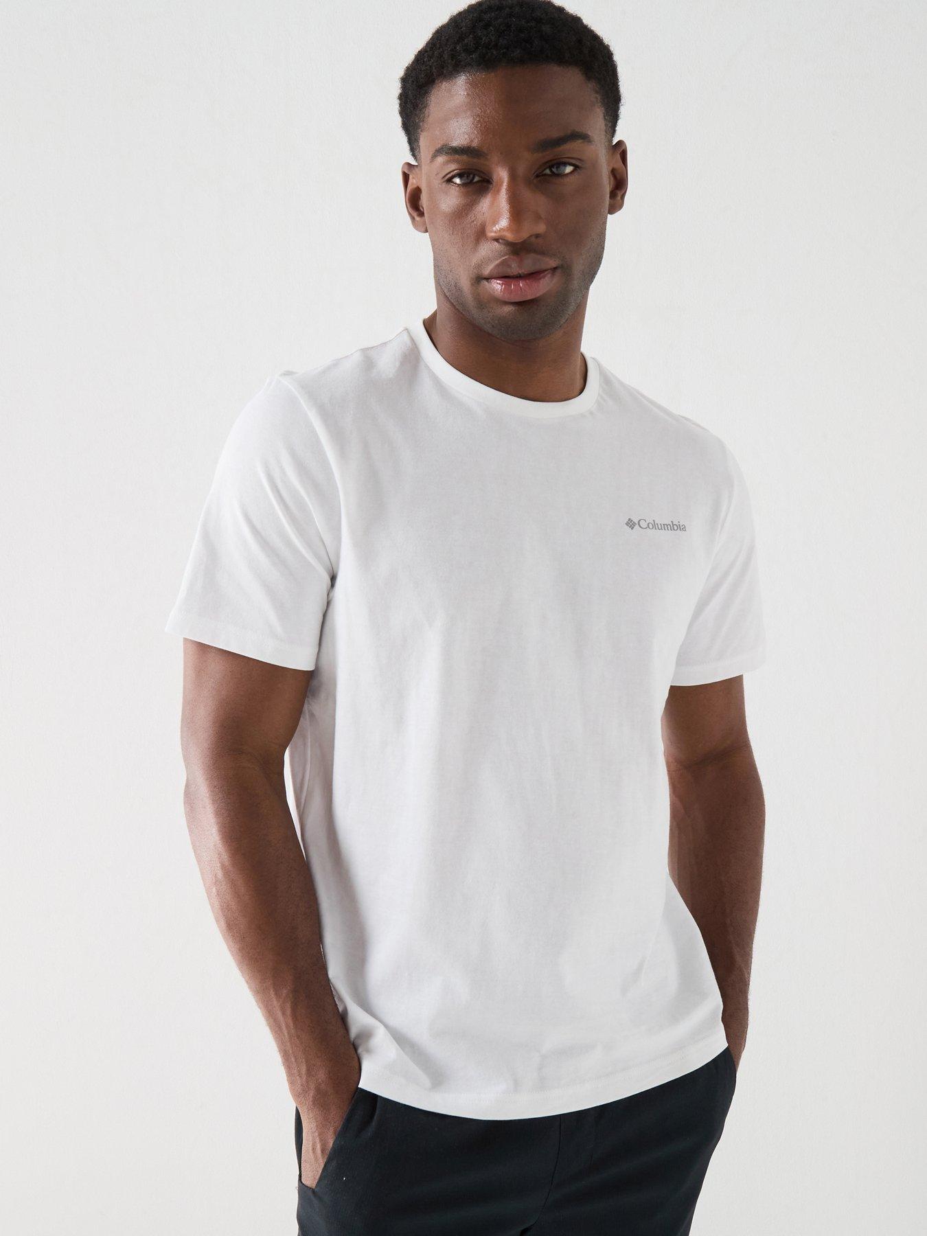 Columbia Mens Csc Basic Tee - White